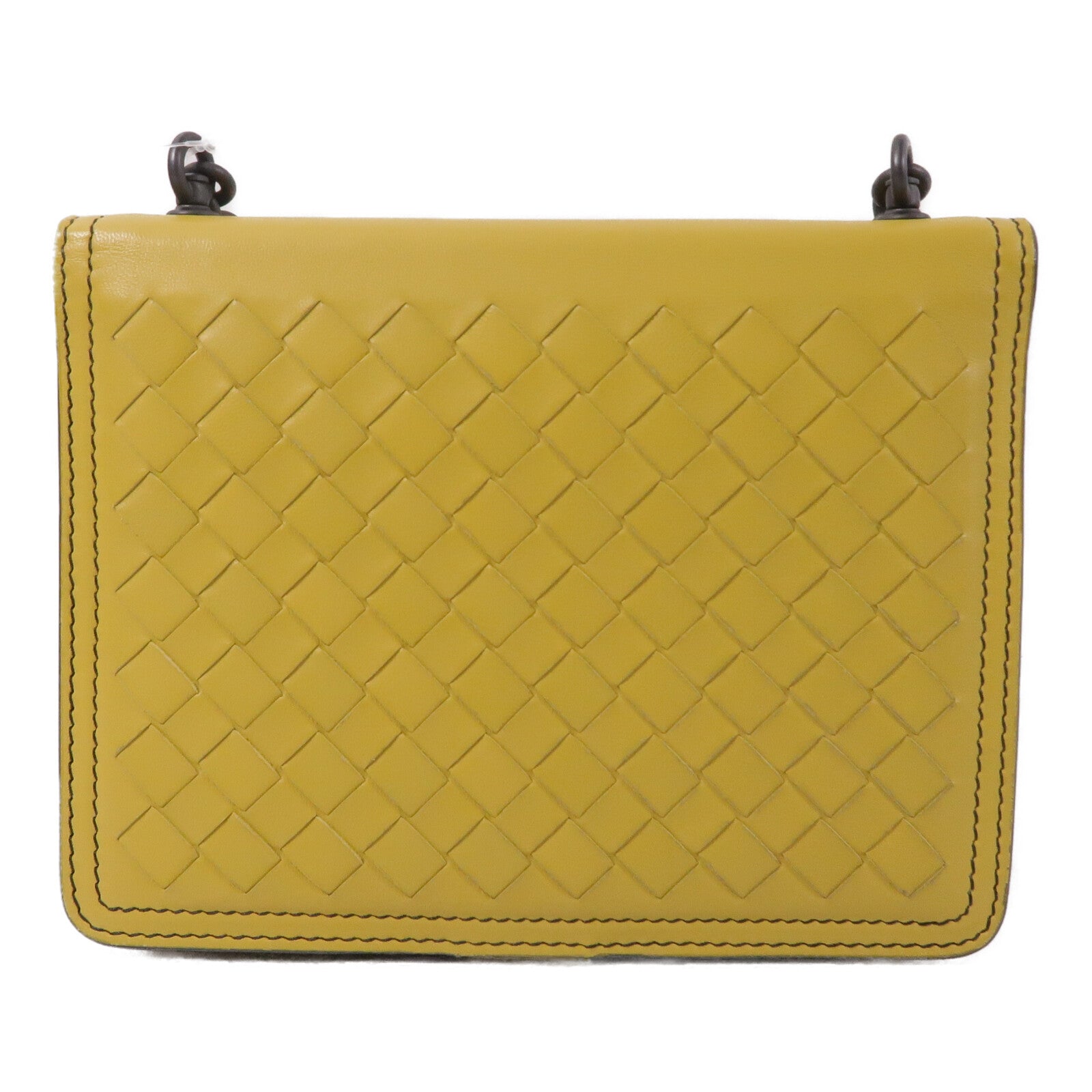 BOTTEGA VENETA 羊皮皮革Shoulder Bag鏈帶肩背袋