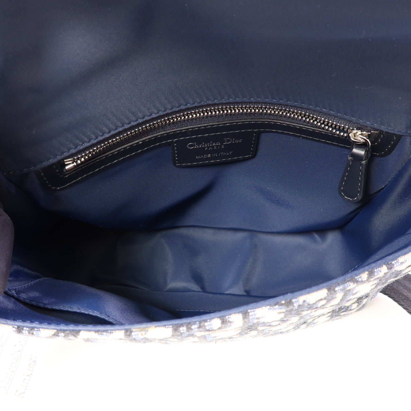 Dior 帆布Kids' Messenger Bag銀扣肩背袋