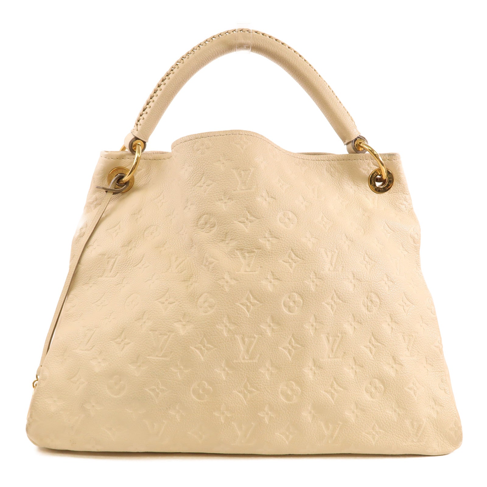 LOUIS VUITTON 【激減優惠】Monogram Empreinte Arsty MM金扣手挽袋