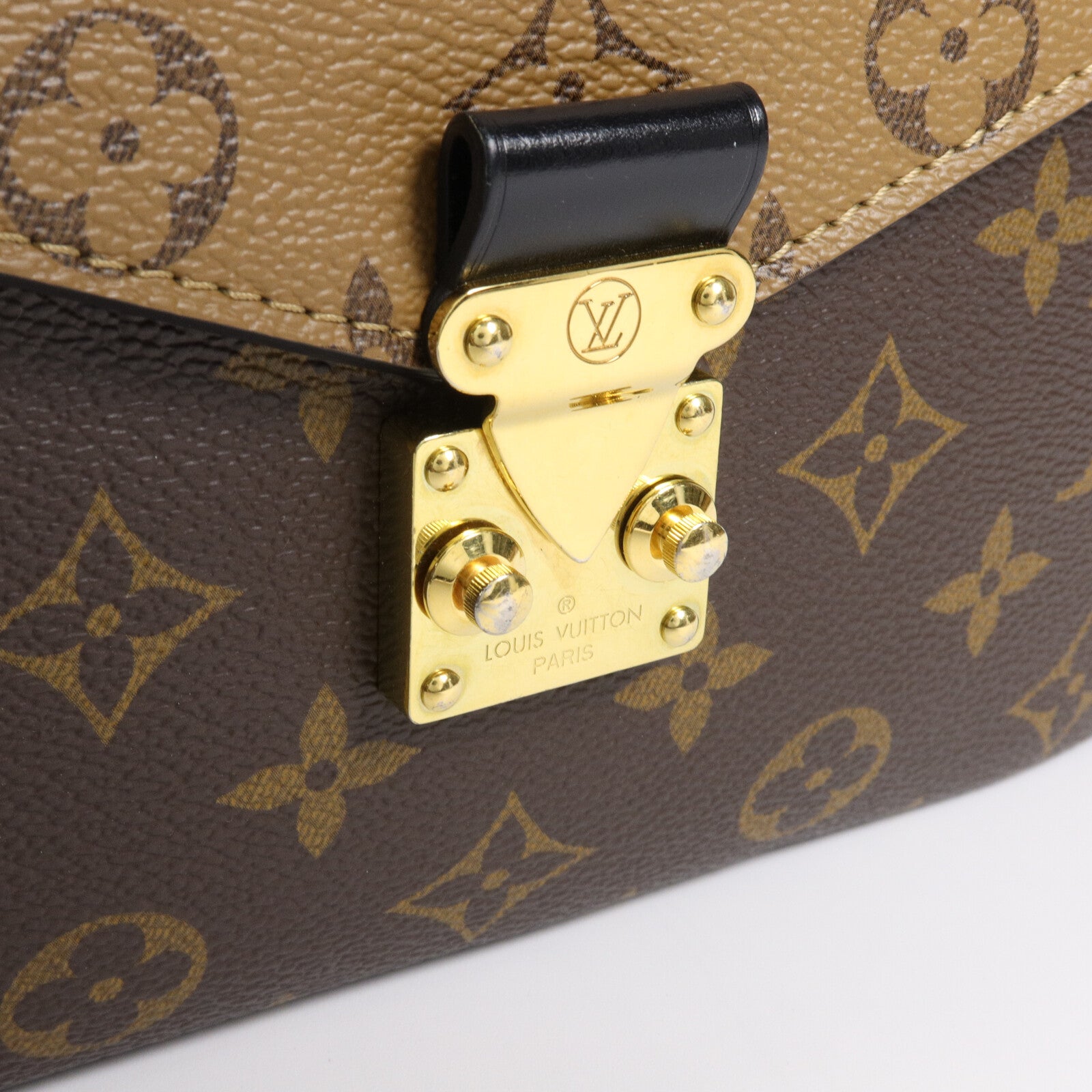 LOUIS VUITTON Monogram/Monogram Reverse Pochette Metis手挽肩背兩用袋