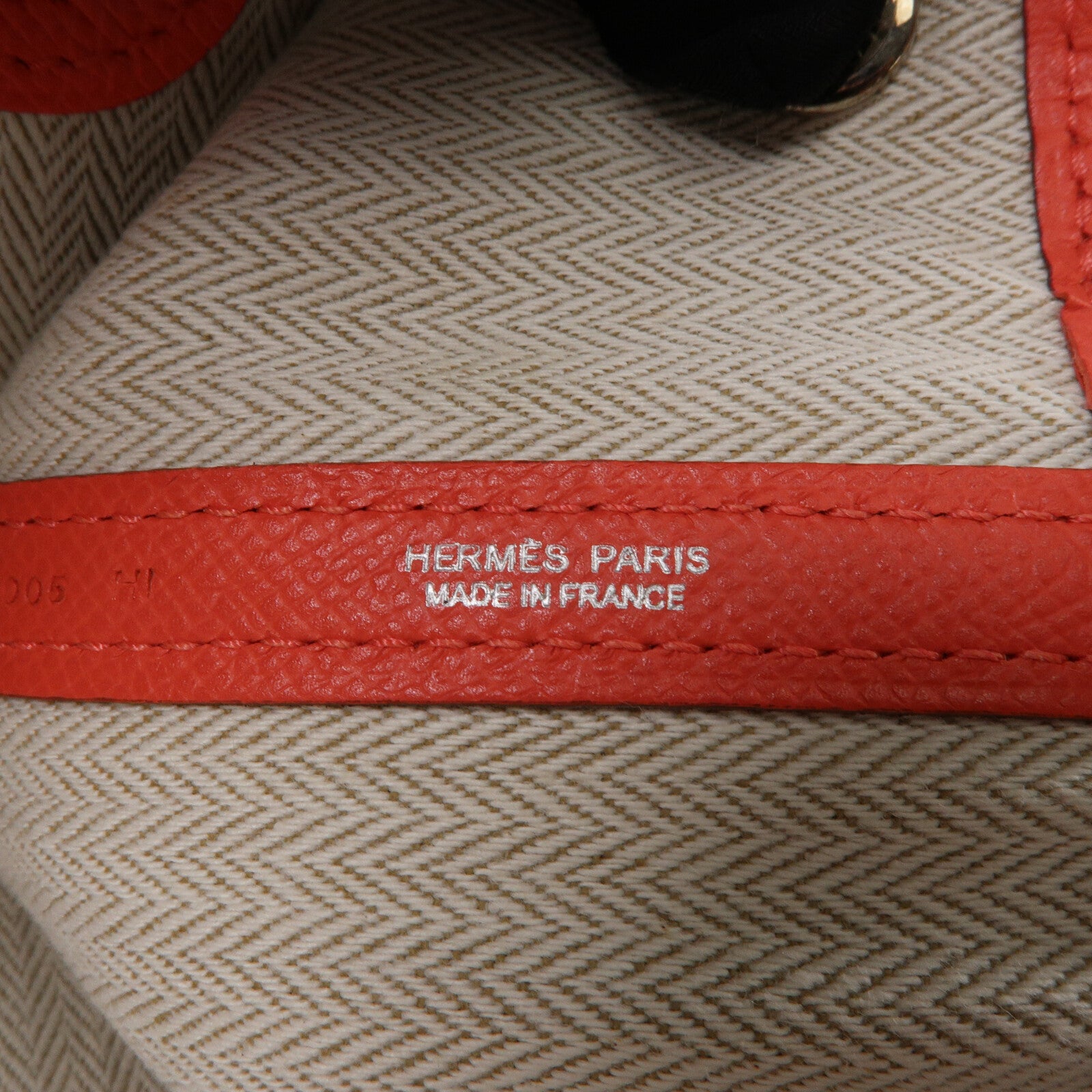 HERMES Epsom皮革Garden Party PM手挽袋Rose Jaipur