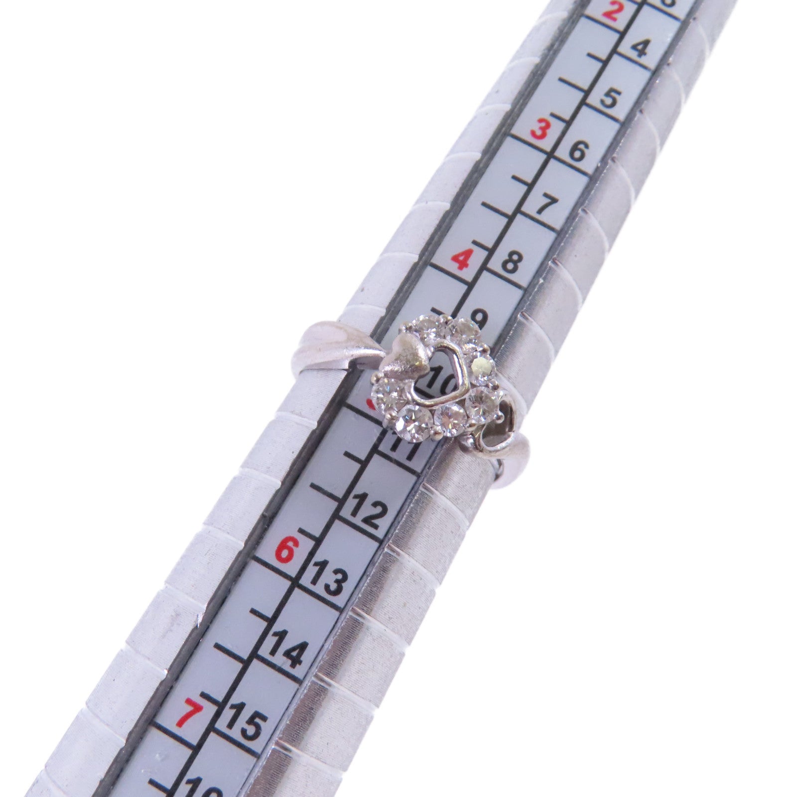 JEWELRY 18K白金Diamond Ring 0.33ct鑽石戒指US#4.75