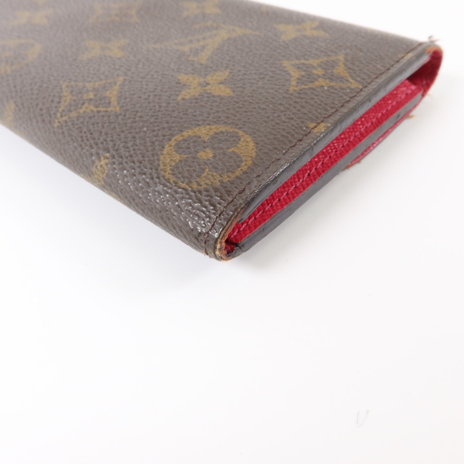 LOUIS VUITTON Monogram Emilie金扣長錢包