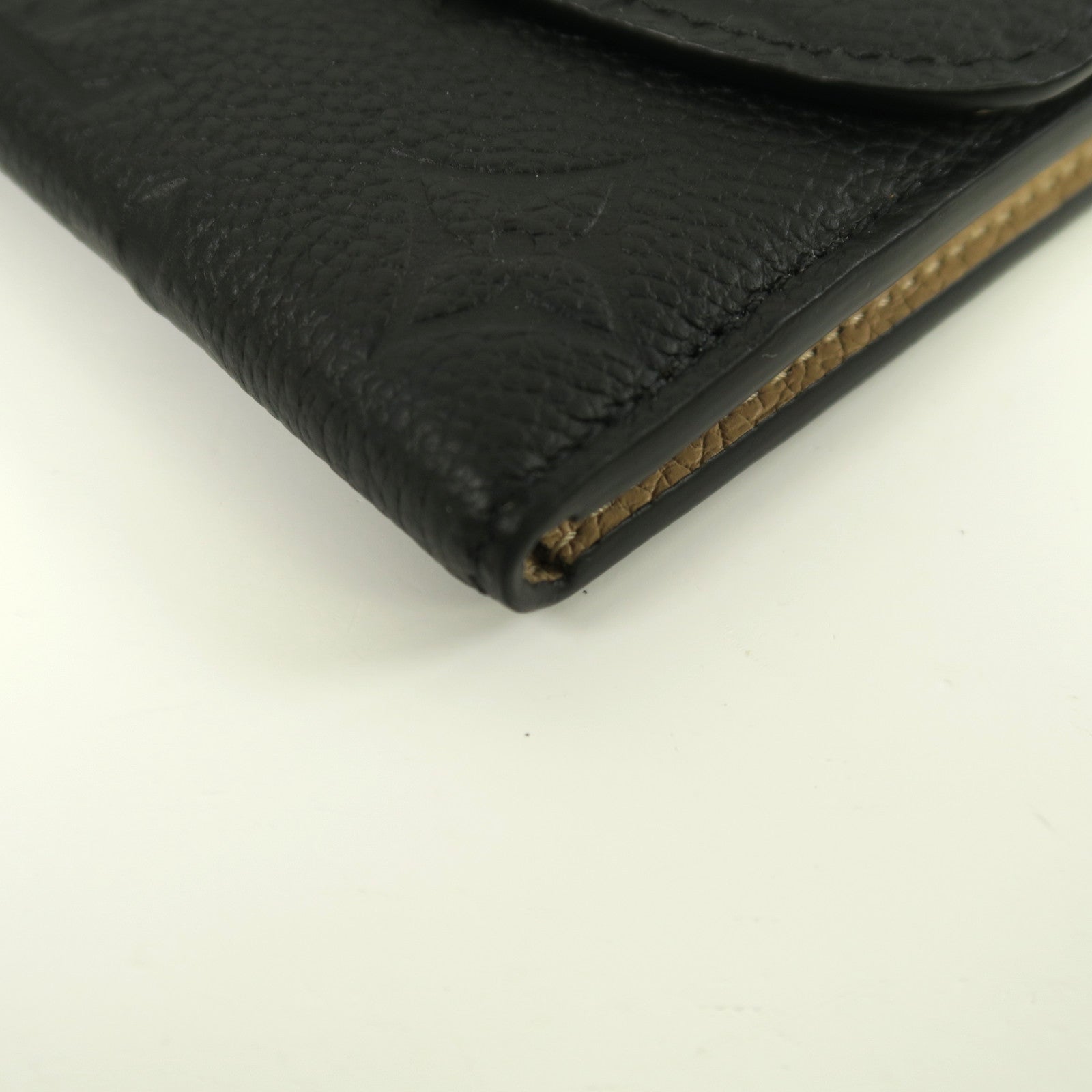 LOUIS VUITTON 【激減優惠】Monogram Empreinte Emilie金扣長錢包黑色