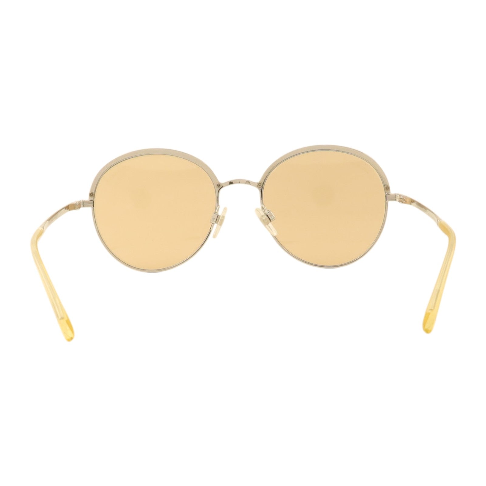 CHANEL 金屬/PVC Pearl Round Sunglasses太陽眼鏡