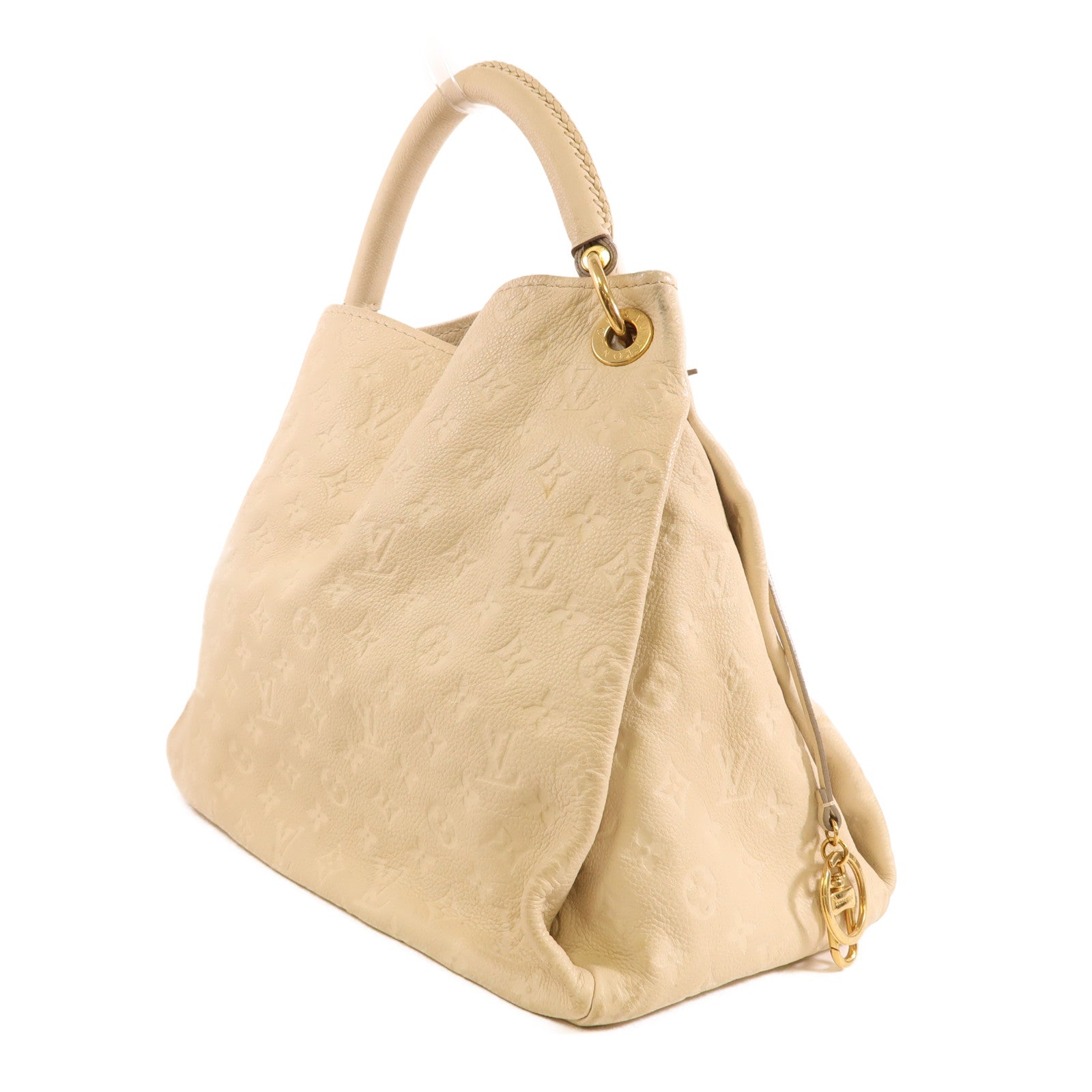 LOUIS VUITTON 【激減優惠】Monogram Empreinte Arsty MM金扣手挽袋