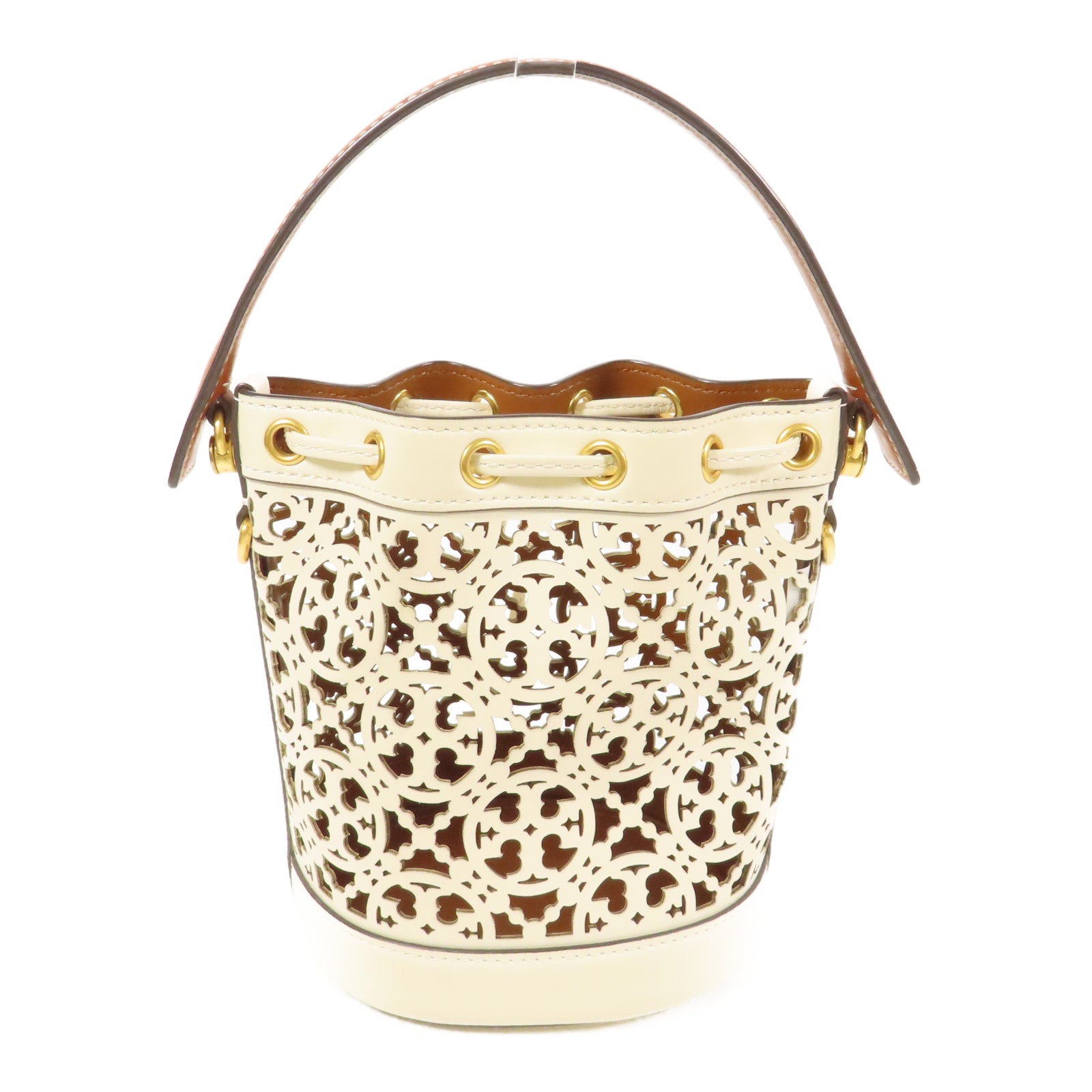 Tory Burch 牛皮皮革2 Way Shoulder金扣手挽肩背兩用袋