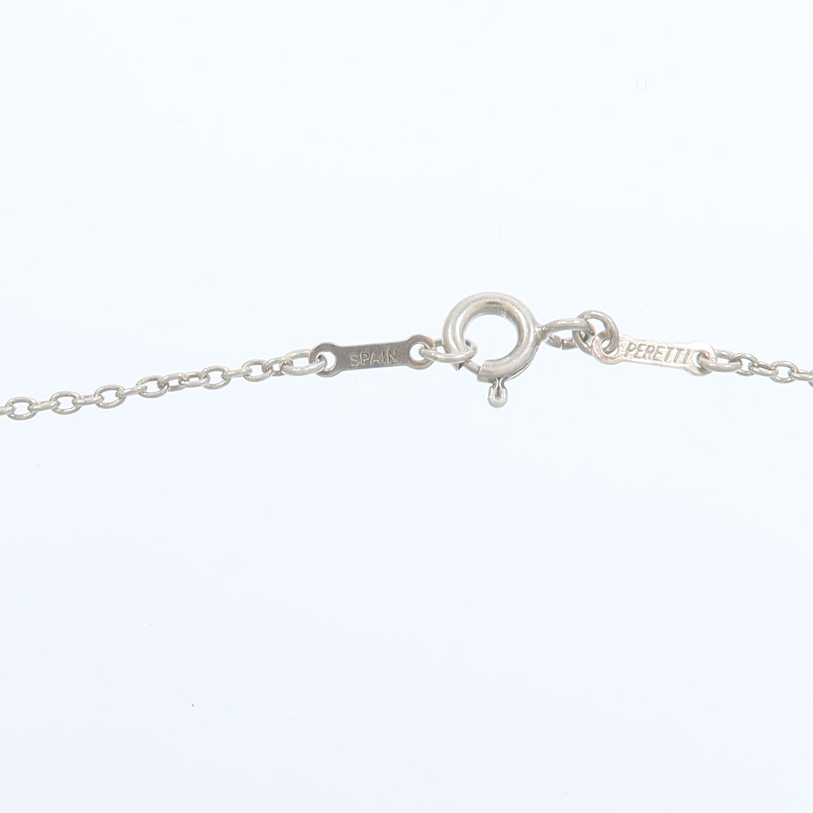 TIFFANY＆CO 925純銀Elsa Peretti Open Heart Necklace項鍊