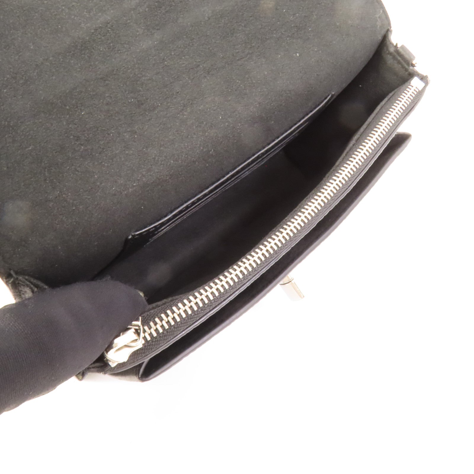 LOUIS VUITTON 牛皮皮革Mylockme銀扣鏈帶肩背袋