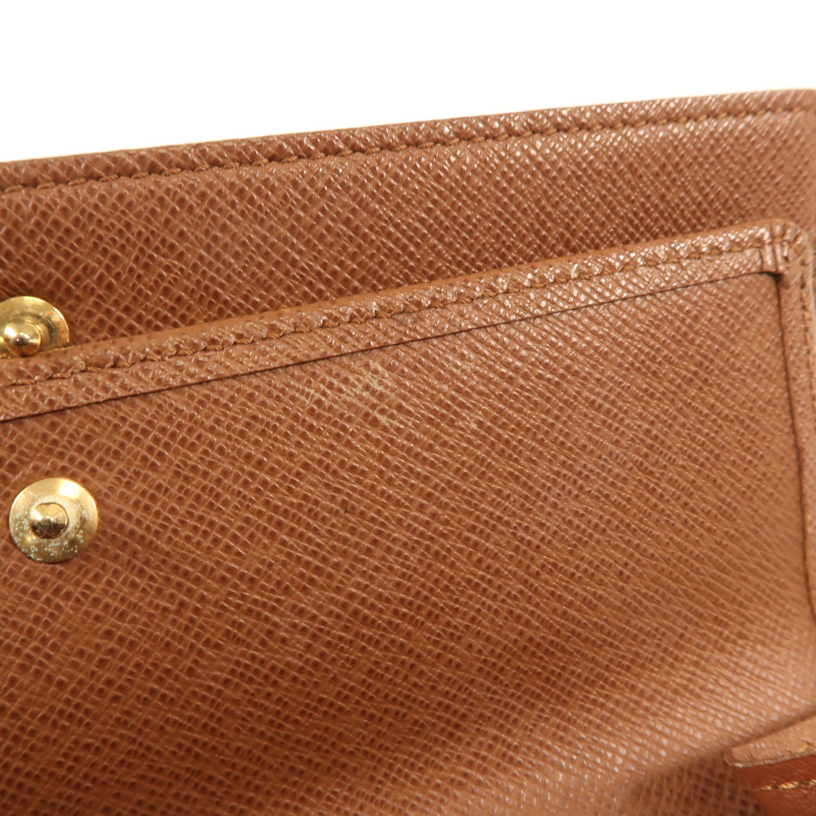 LOUIS VUITTON Monogram Long Wallet金扣長錢包