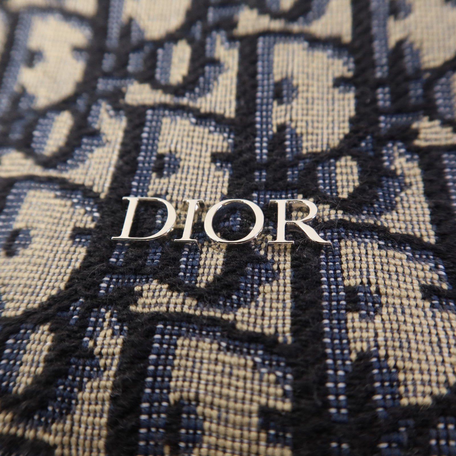 Dior 帆布Kids' Messenger Bag銀扣肩背袋