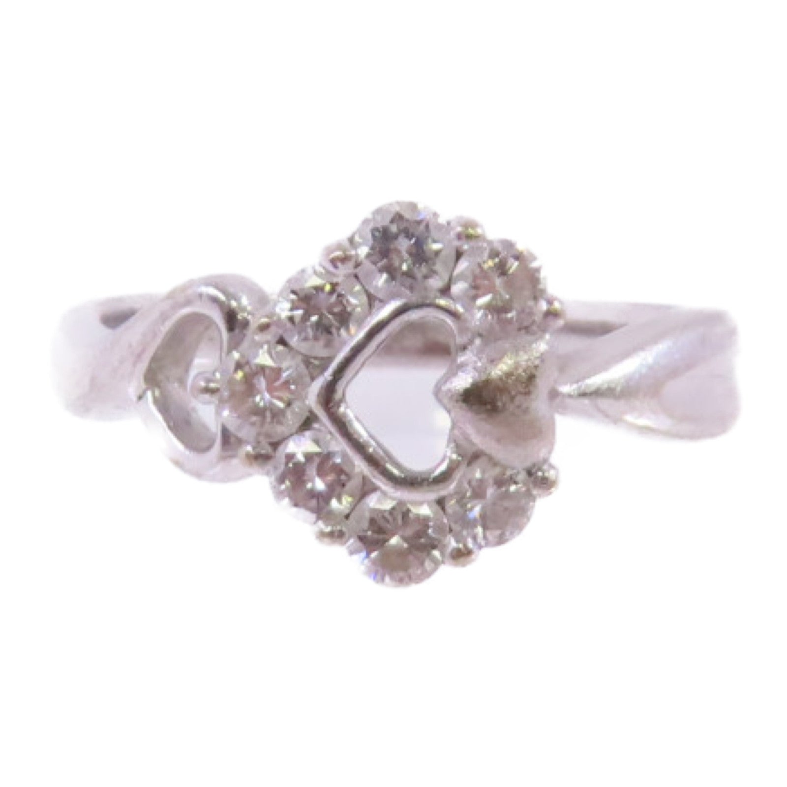 JEWELRY 18K白金Diamond Ring 0.33ct鑽石戒指US#4.75