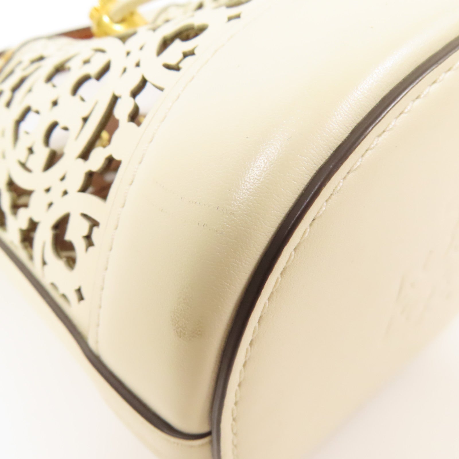 Tory Burch 牛皮皮革2 Way Shoulder金扣手挽肩背兩用袋