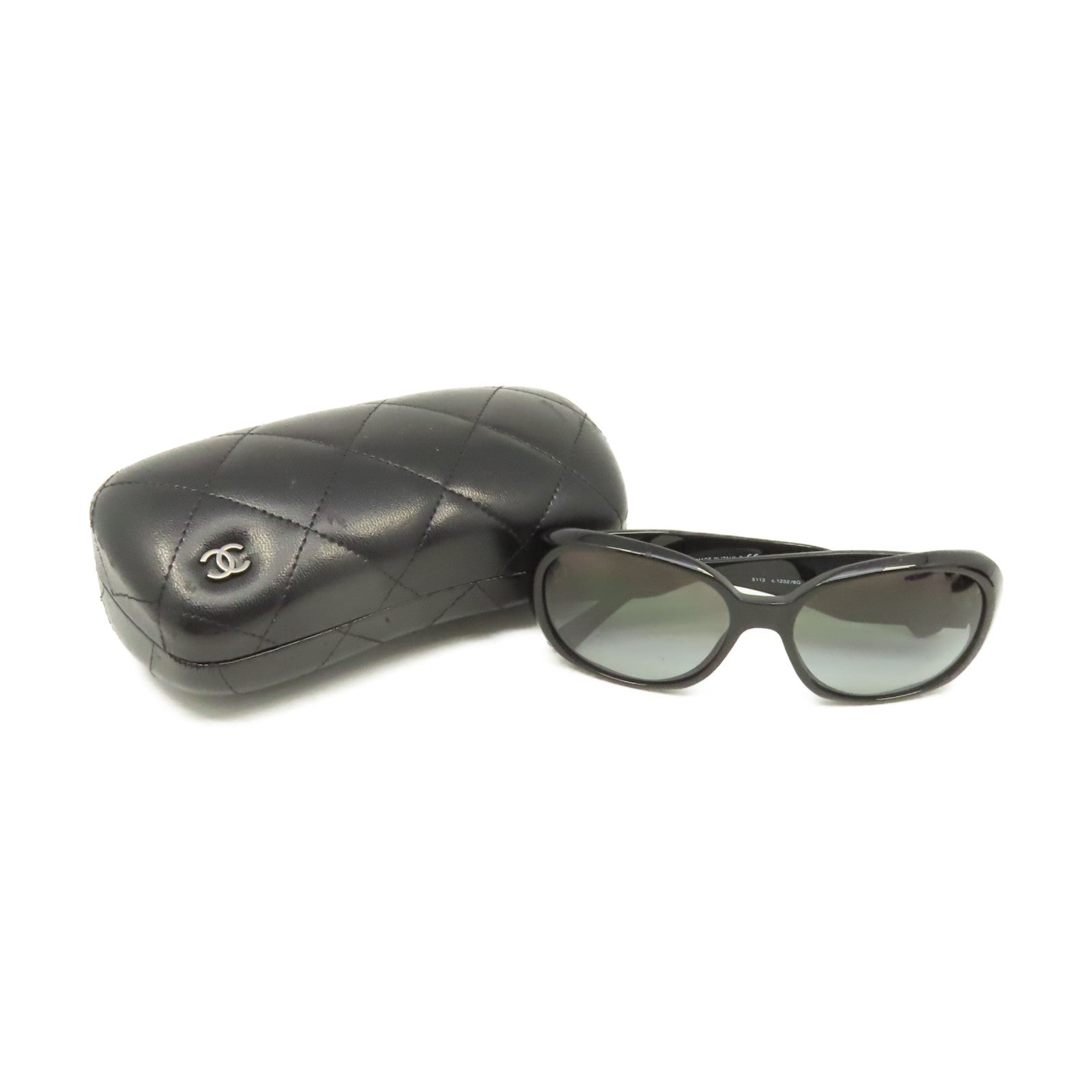 CHANEL 【激減優惠】PVC Sunglasses太陽眼鏡黑色/紅色