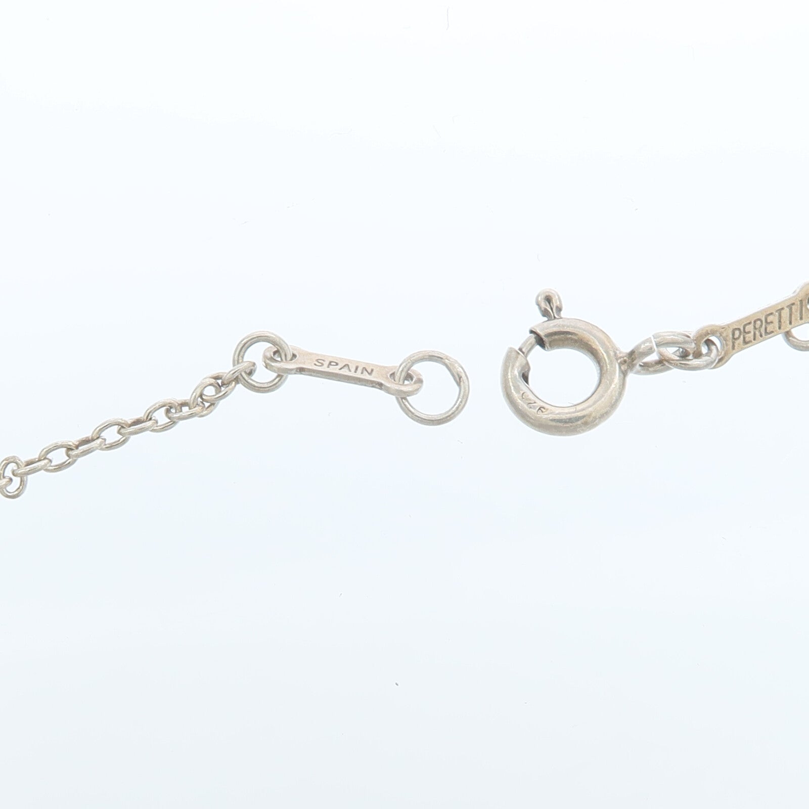 TIFFANY＆CO 925純銀Elsa Peretti Open Heart Necklace項鍊