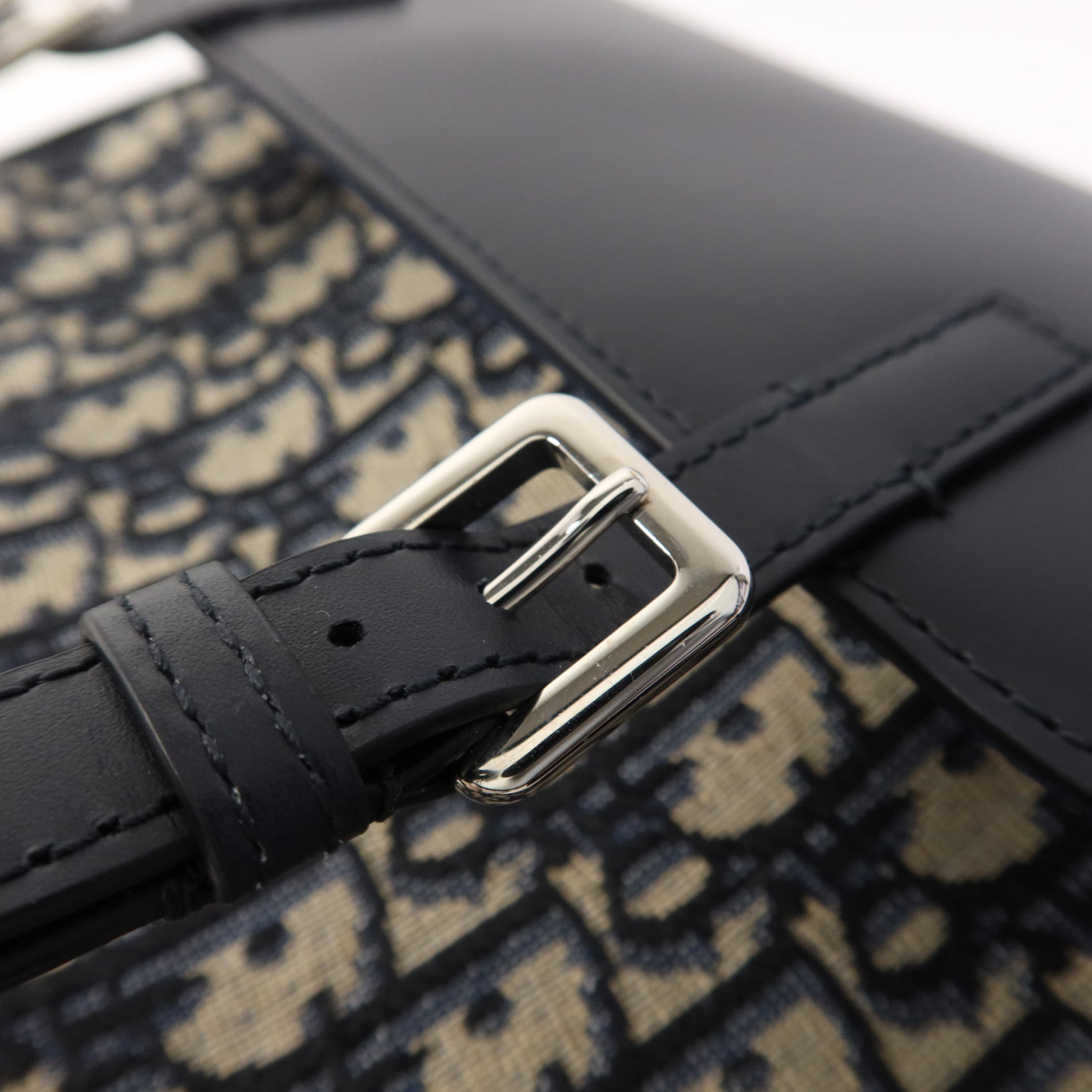 Dior 帆布Kids' Messenger Bag銀扣肩背袋