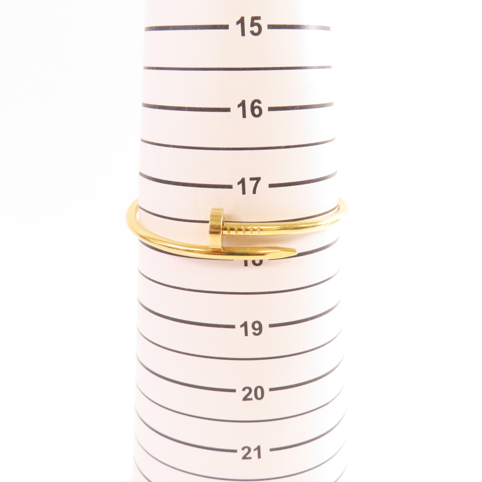 CARTIER 【激減優惠】18K 黃金Juste Un Clou Bracelet手鐲#18