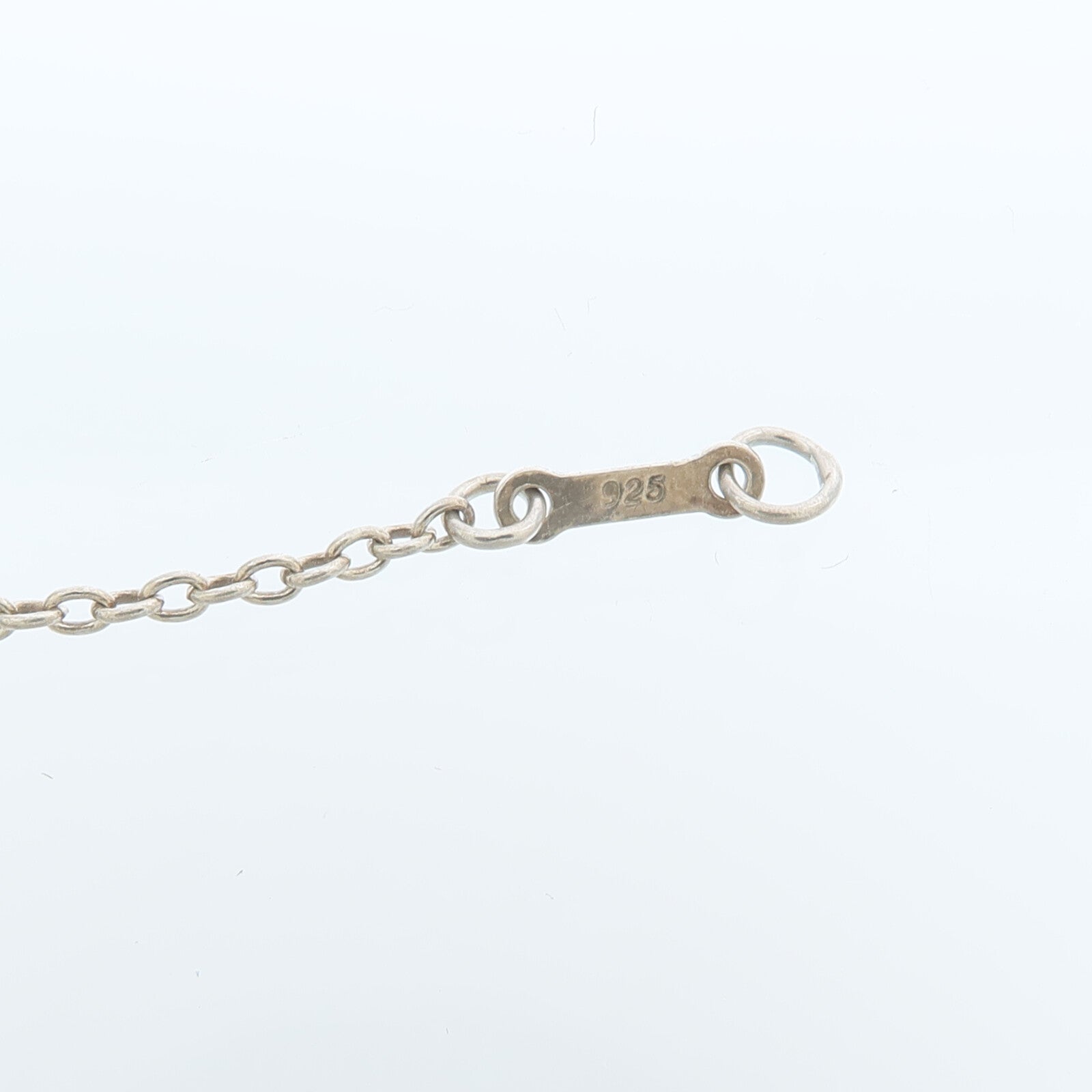 TIFFANY＆CO 925純銀Elsa Peretti Open Heart Necklace項鍊
