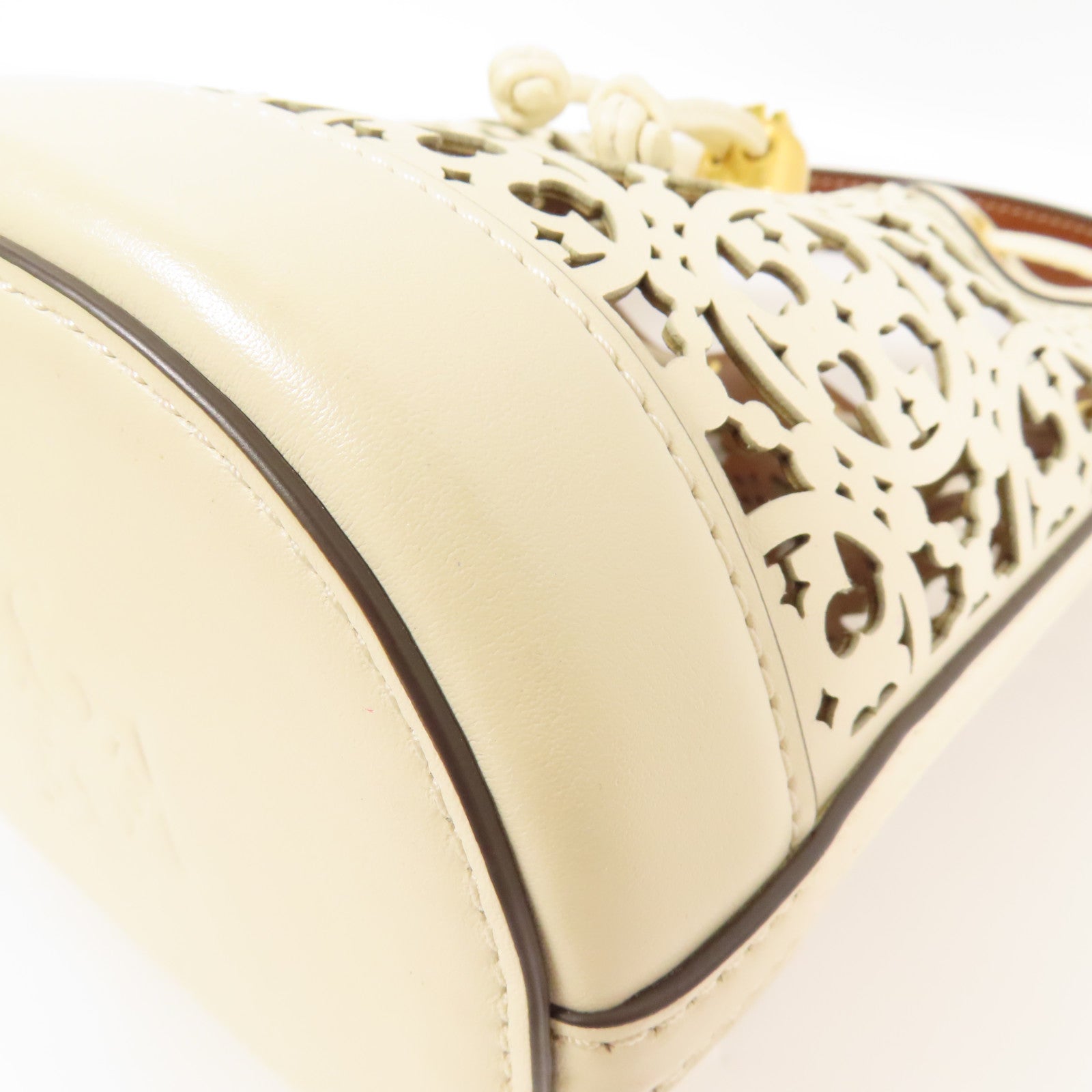 Tory Burch 牛皮皮革2 Way Shoulder金扣手挽肩背兩用袋