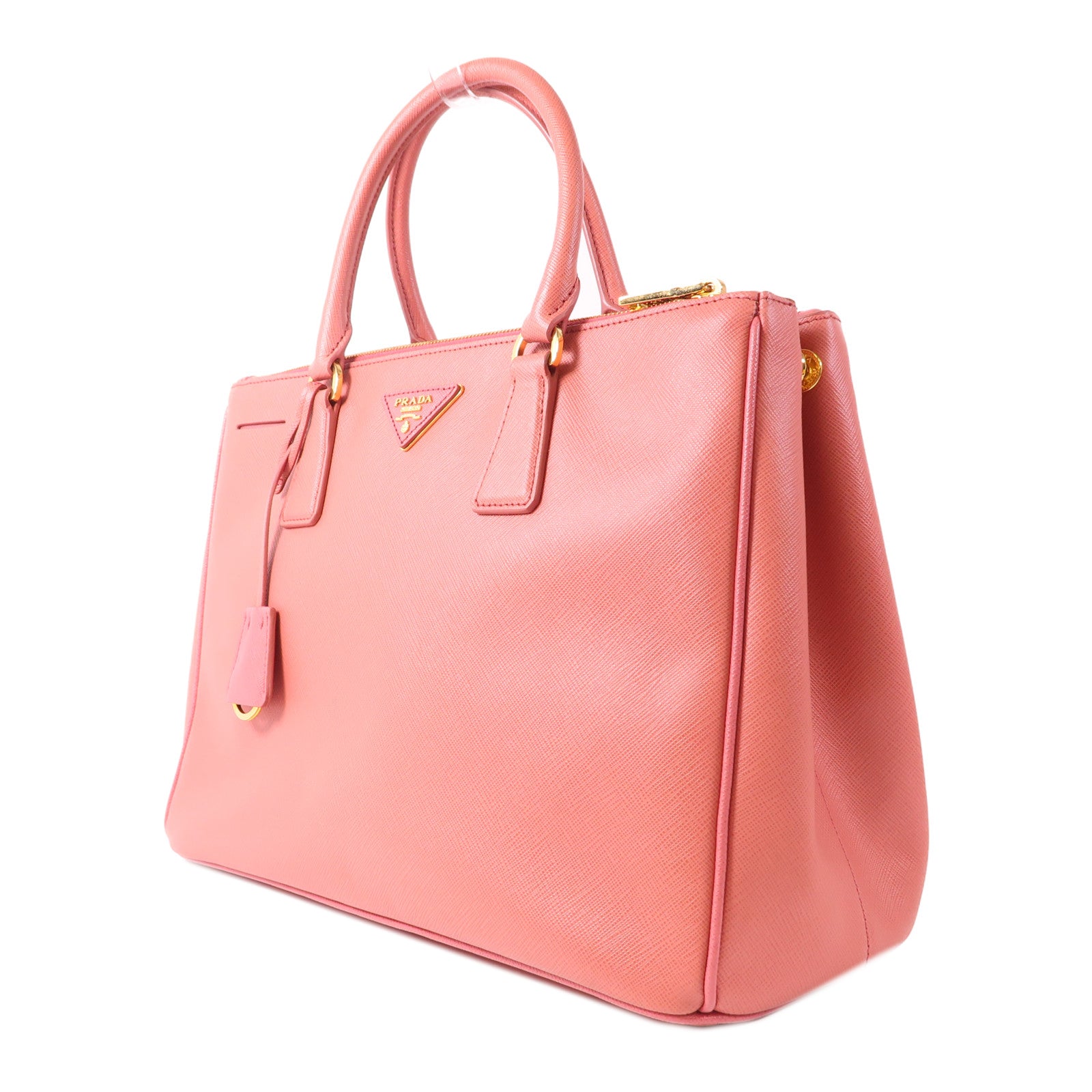 PRADA 牛皮皮革2 Way Shoulder金扣手挽肩背兩用袋