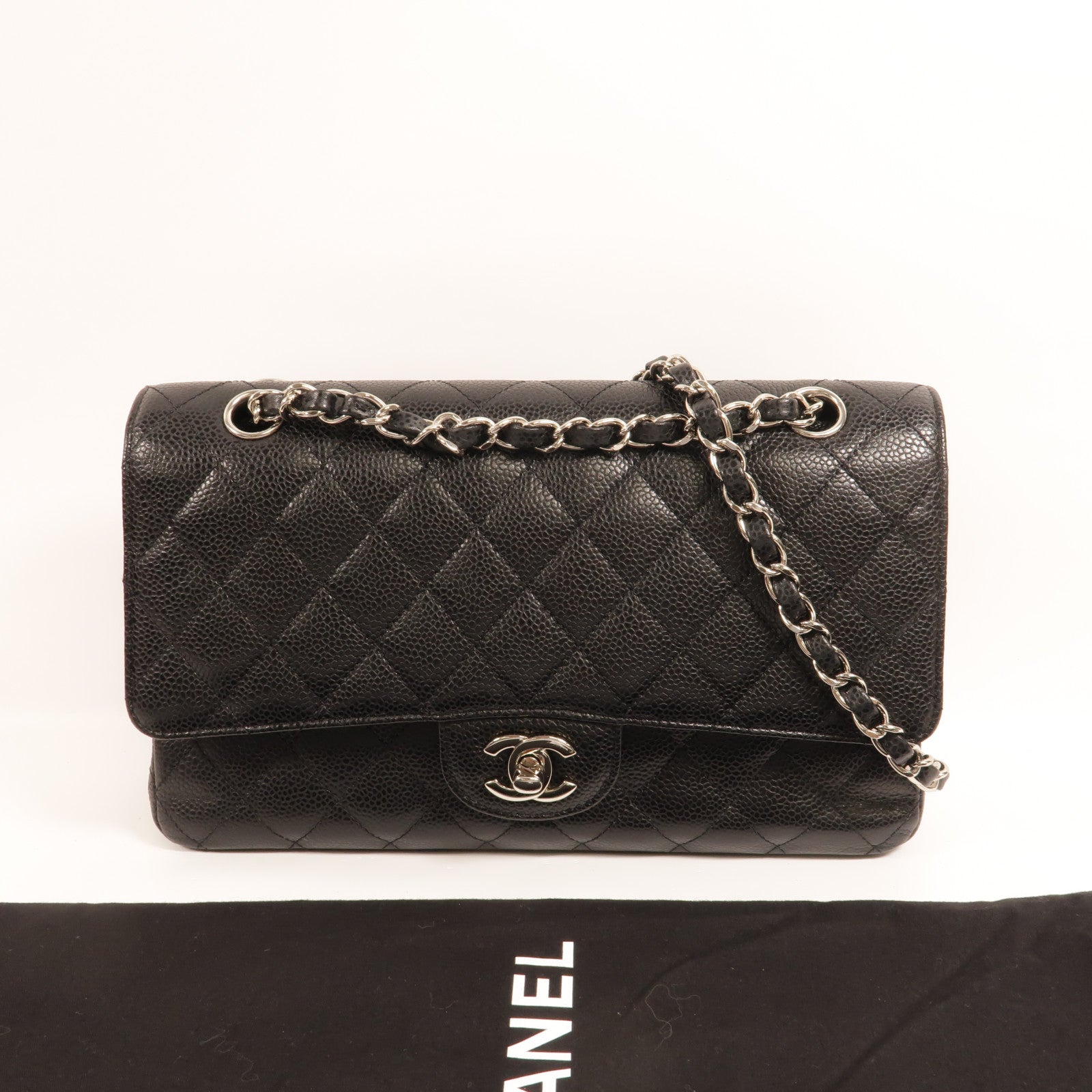 CHANEL 牛皮皮革Classic 25鏈帶肩背袋