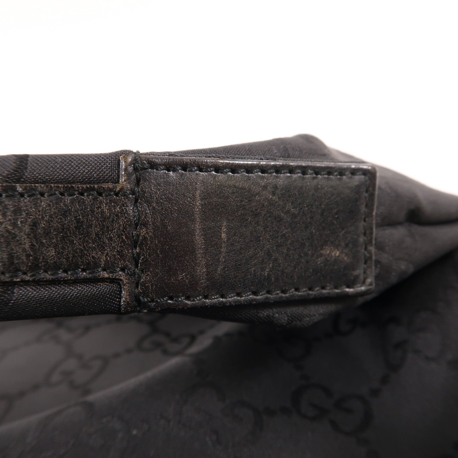 GUCCI 尼龍Shoulder Bag肩背袋黑色