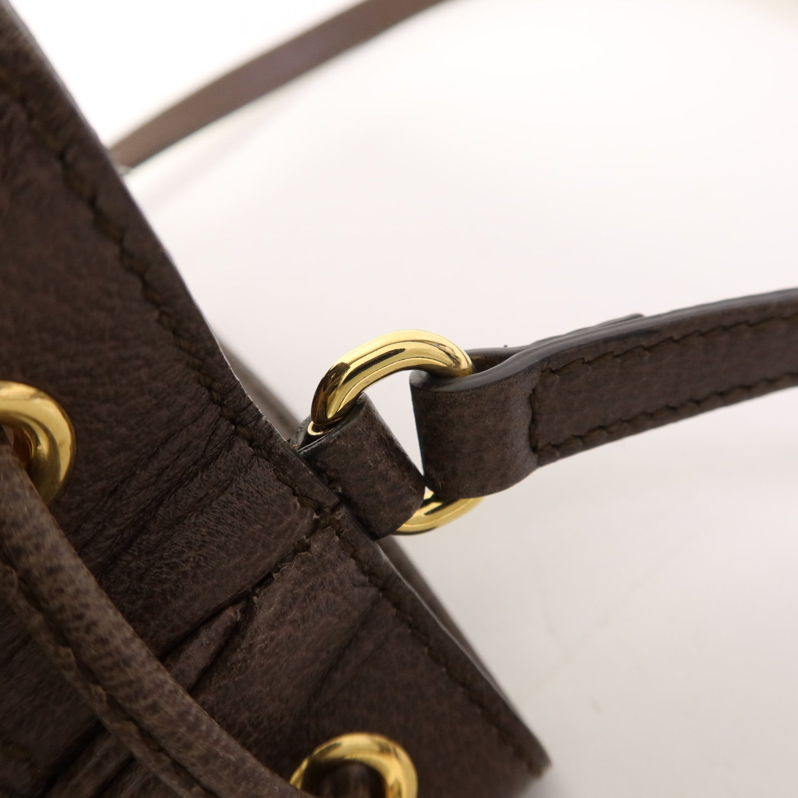 GUCCI 塗層帆布Ophidia Bucket Bag金扣肩背袋