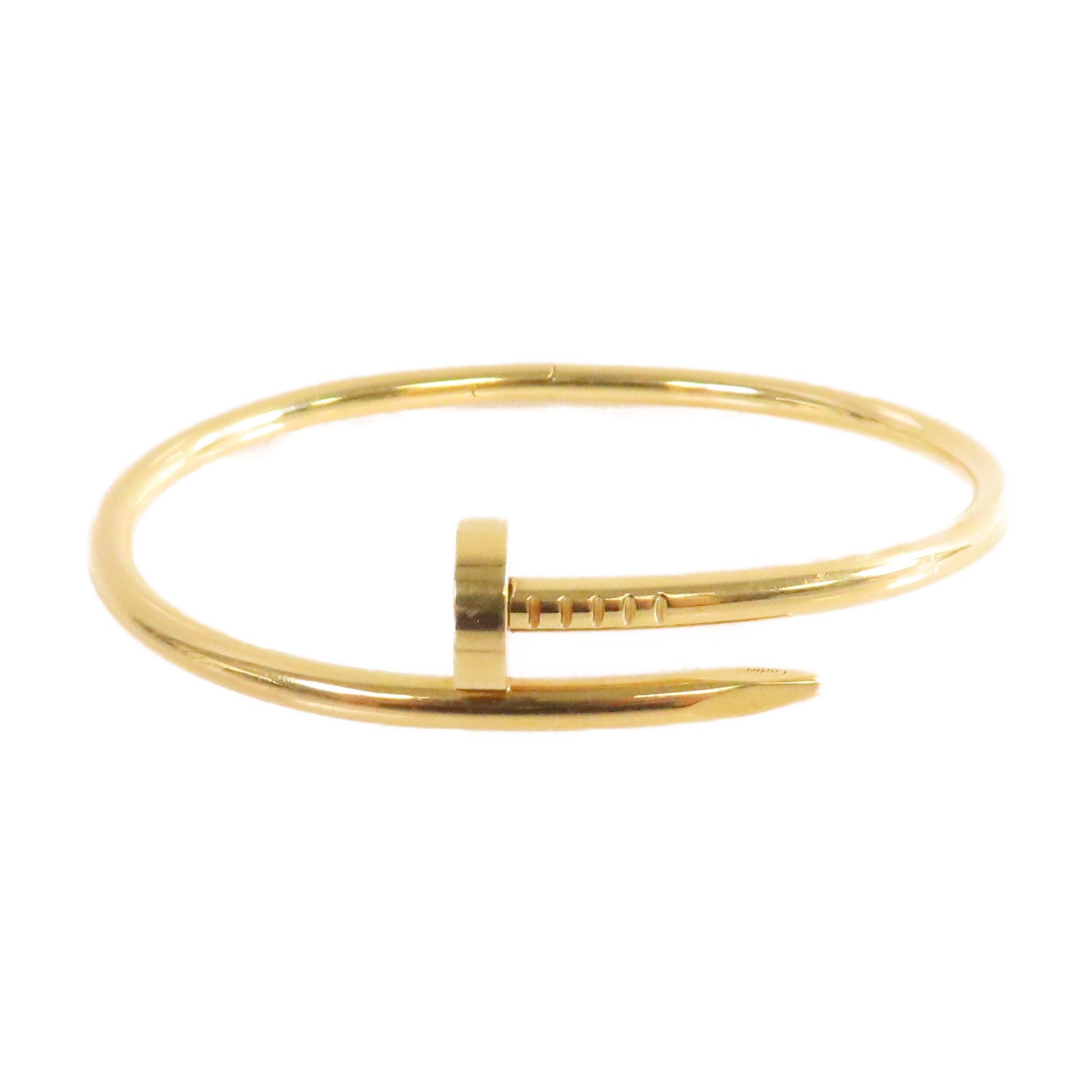CARTIER 【激減優惠】18K 黃金Juste Un Clou Bracelet手鐲#18