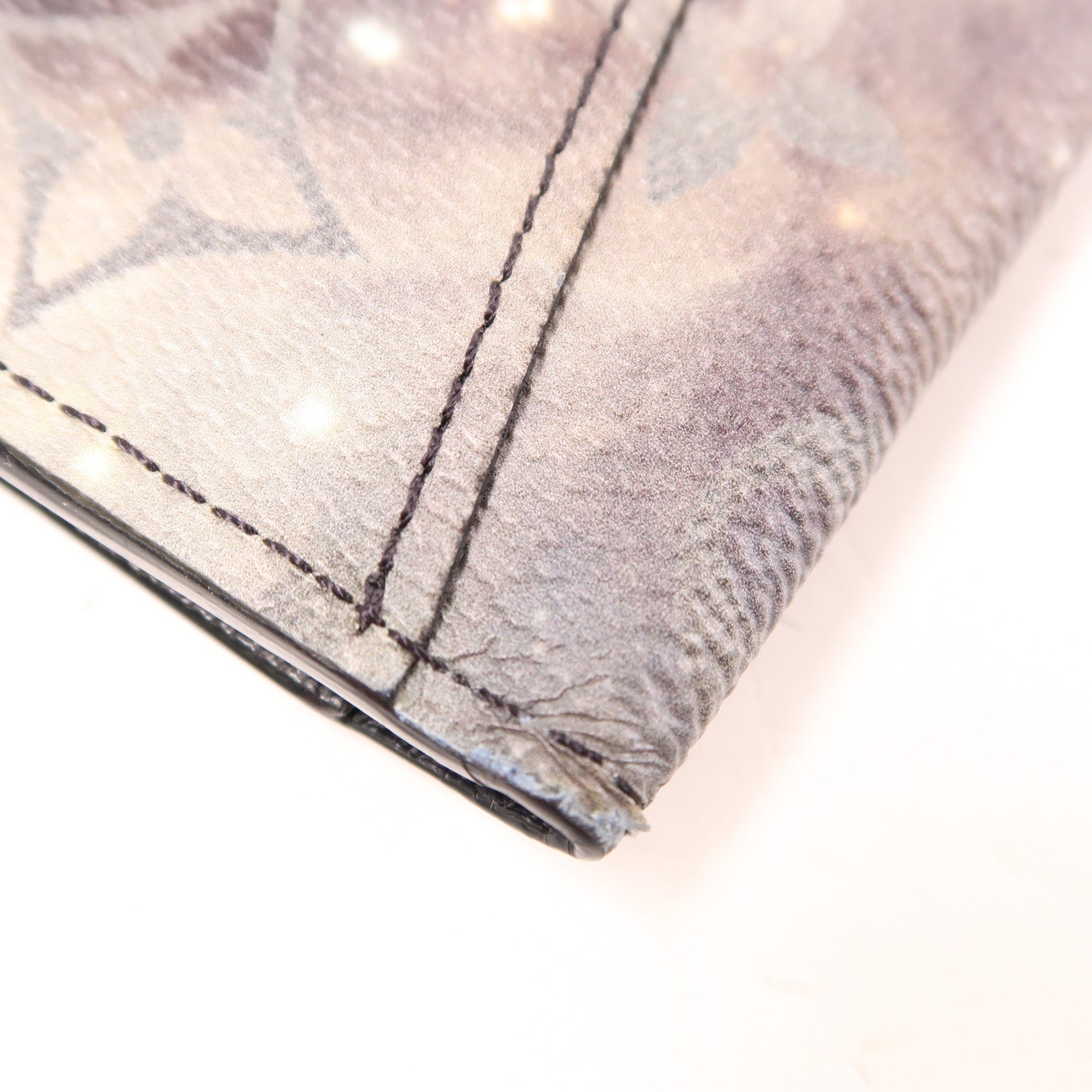 LOUIS VUITTON Monogram Card Case卡片套深灰色