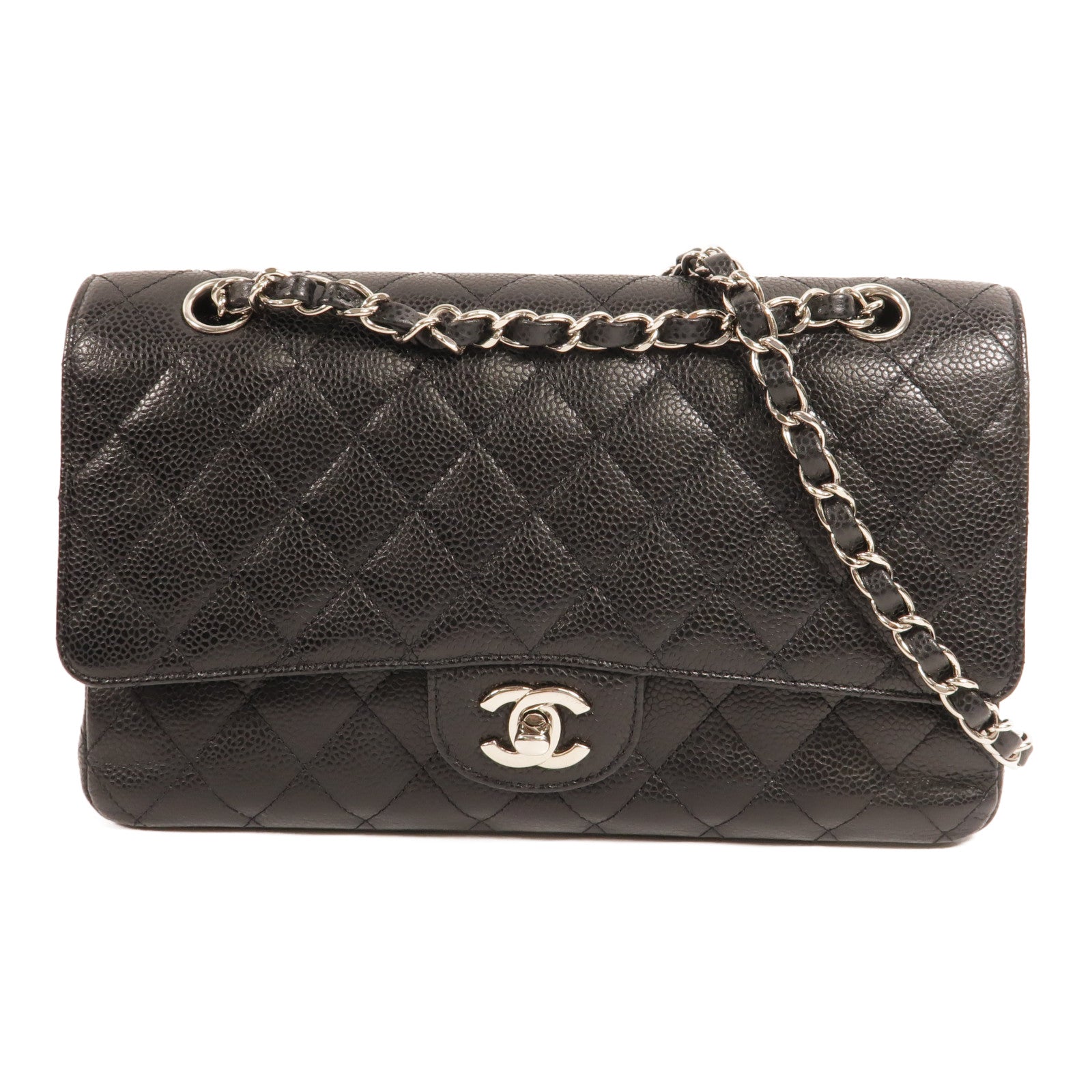 CHANEL 牛皮皮革Classic 25鏈帶肩背袋