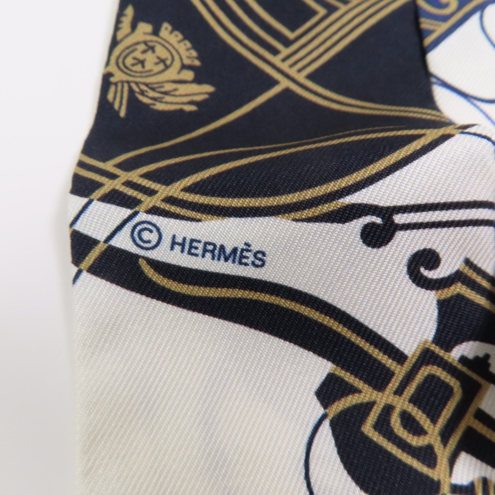 HERMES 絲質Twilly絲巾