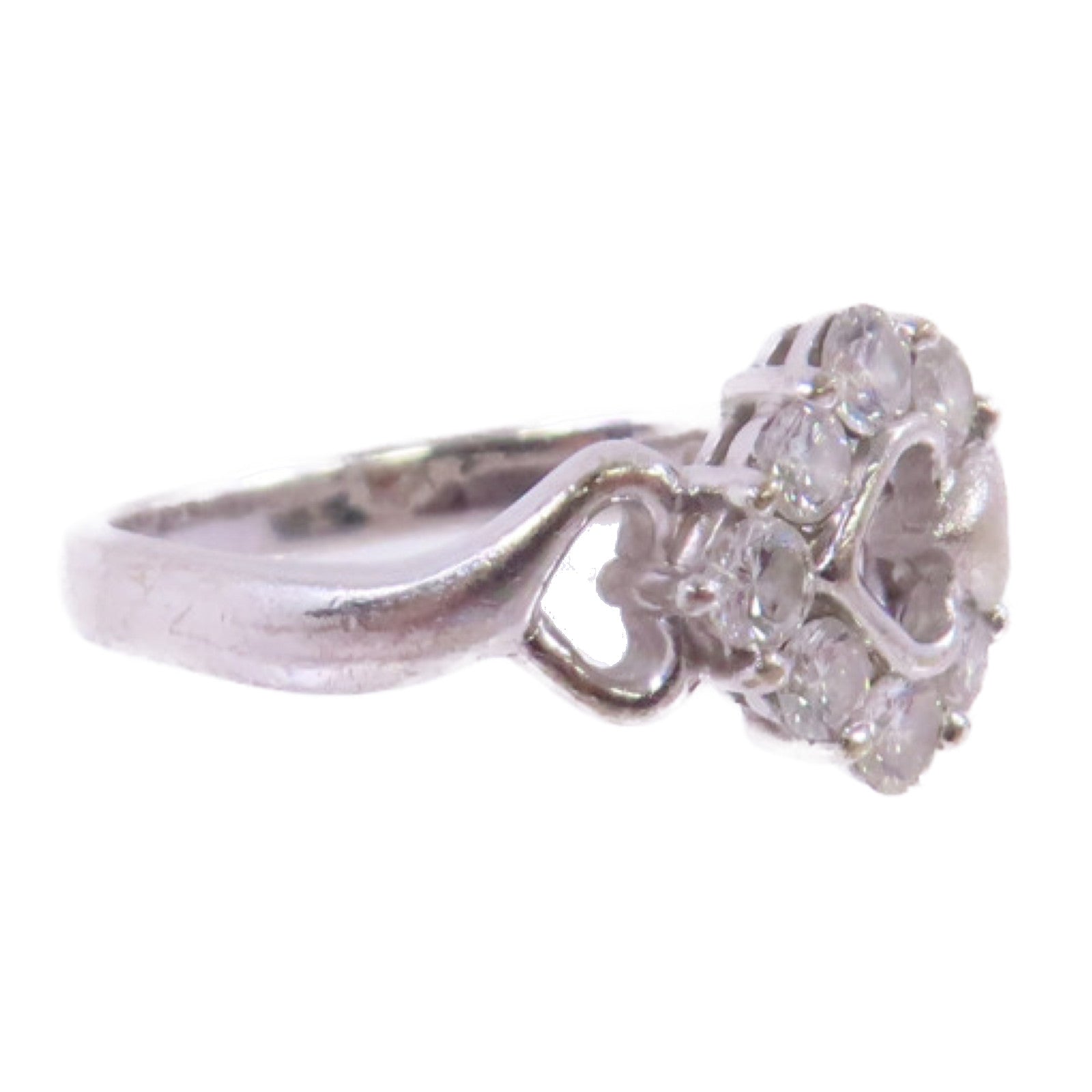 JEWELRY 18K白金Diamond Ring 0.33ct鑽石戒指US#4.75