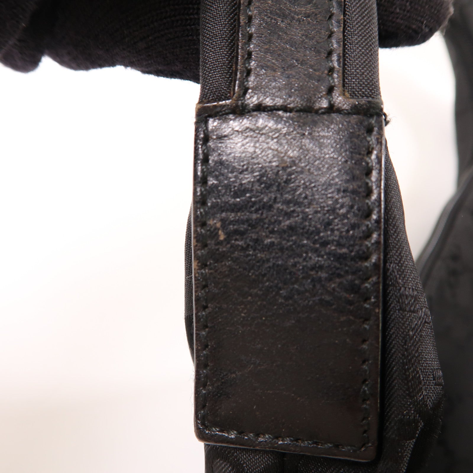 GUCCI 尼龍Shoulder Bag肩背袋黑色