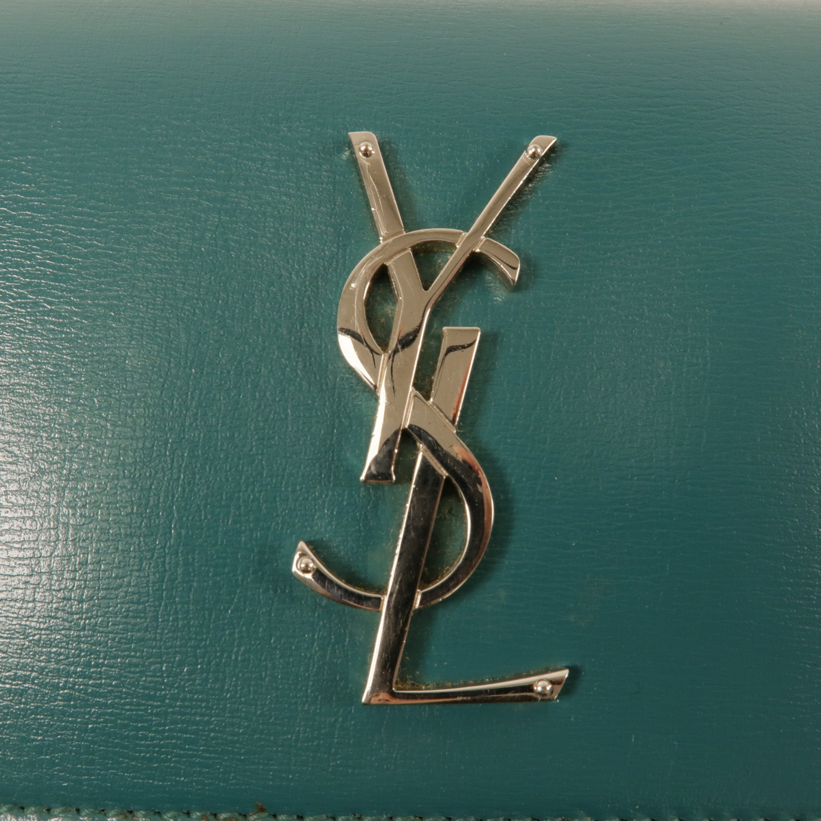 SAINT LAURENT 牛皮皮革Sunset Medium鏈帶肩背袋