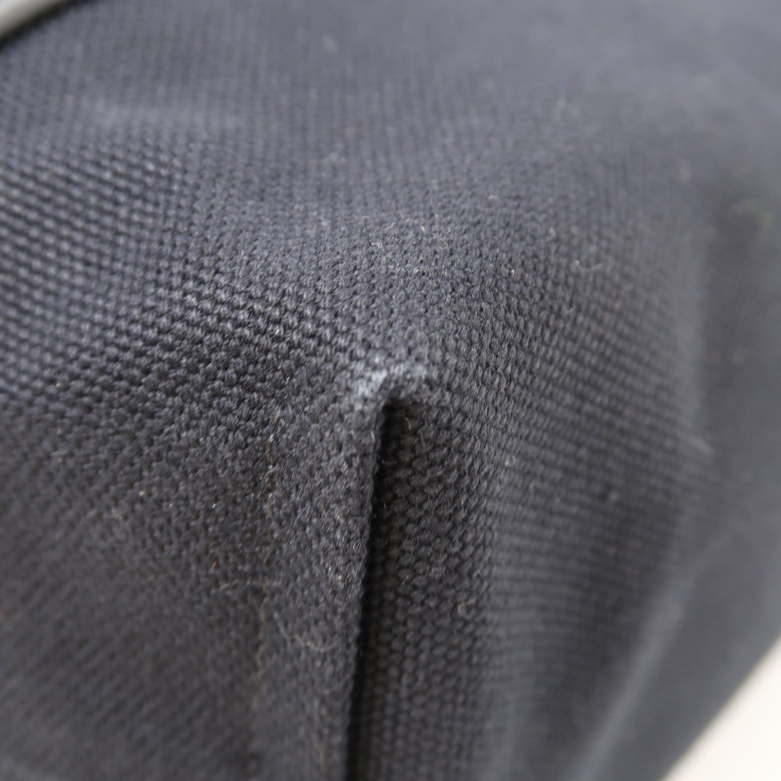 HERMES 帆布Etriviere Pocket 27銀扣肩背袋黑色