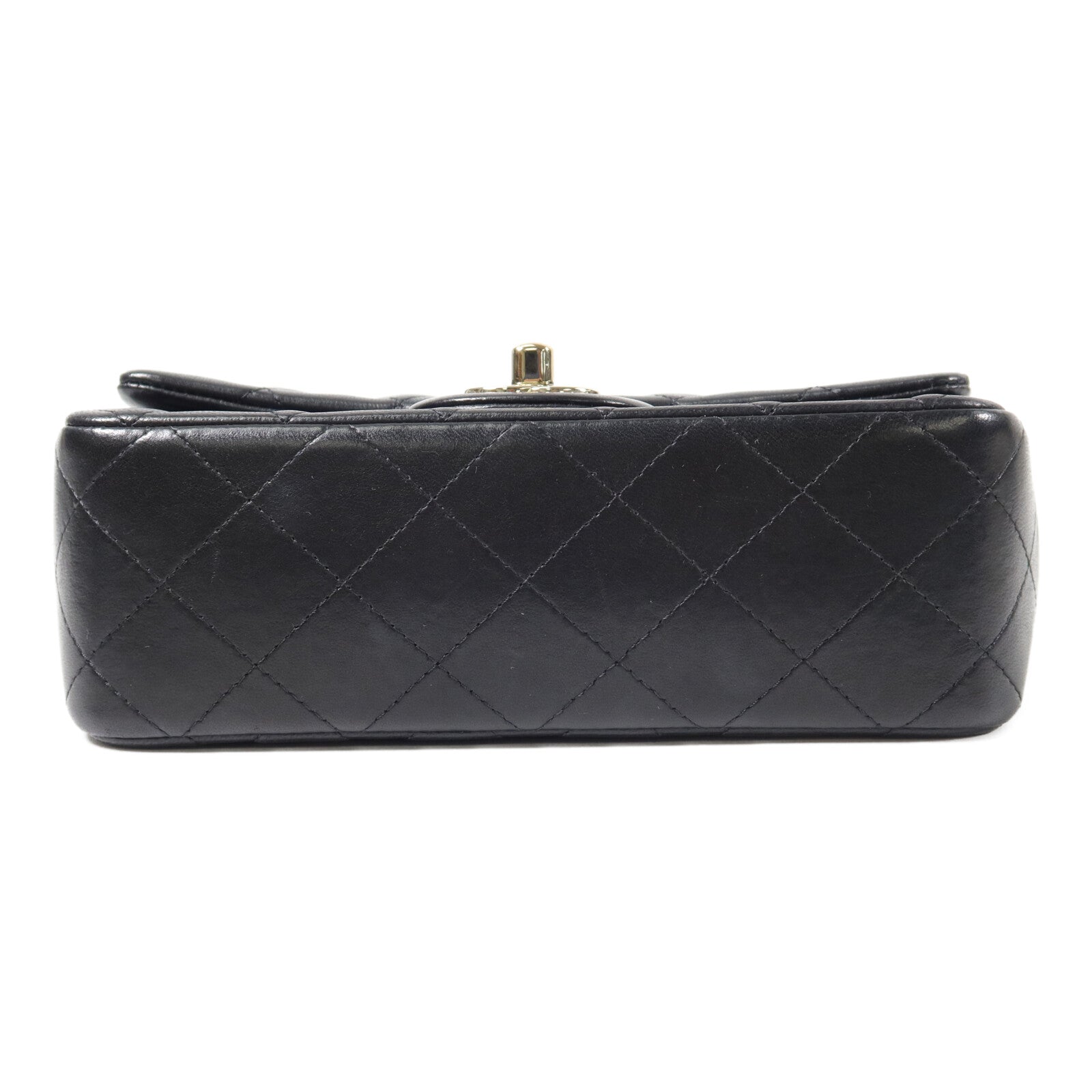 CHANEL 羊皮皮革Valentine Charms Mini Flap Bag鏈帶肩背袋