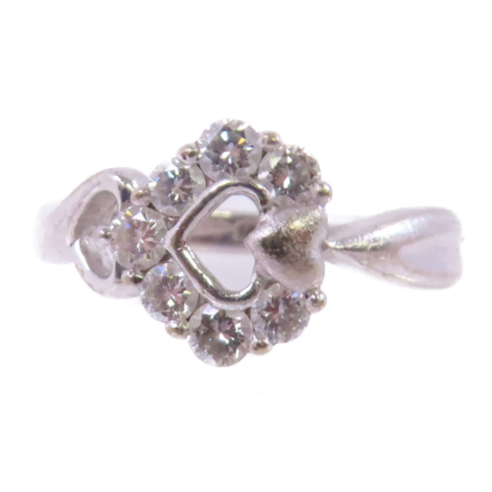 JEWELRY 18K白金Diamond Ring 0.33ct鑽石戒指US#4.75