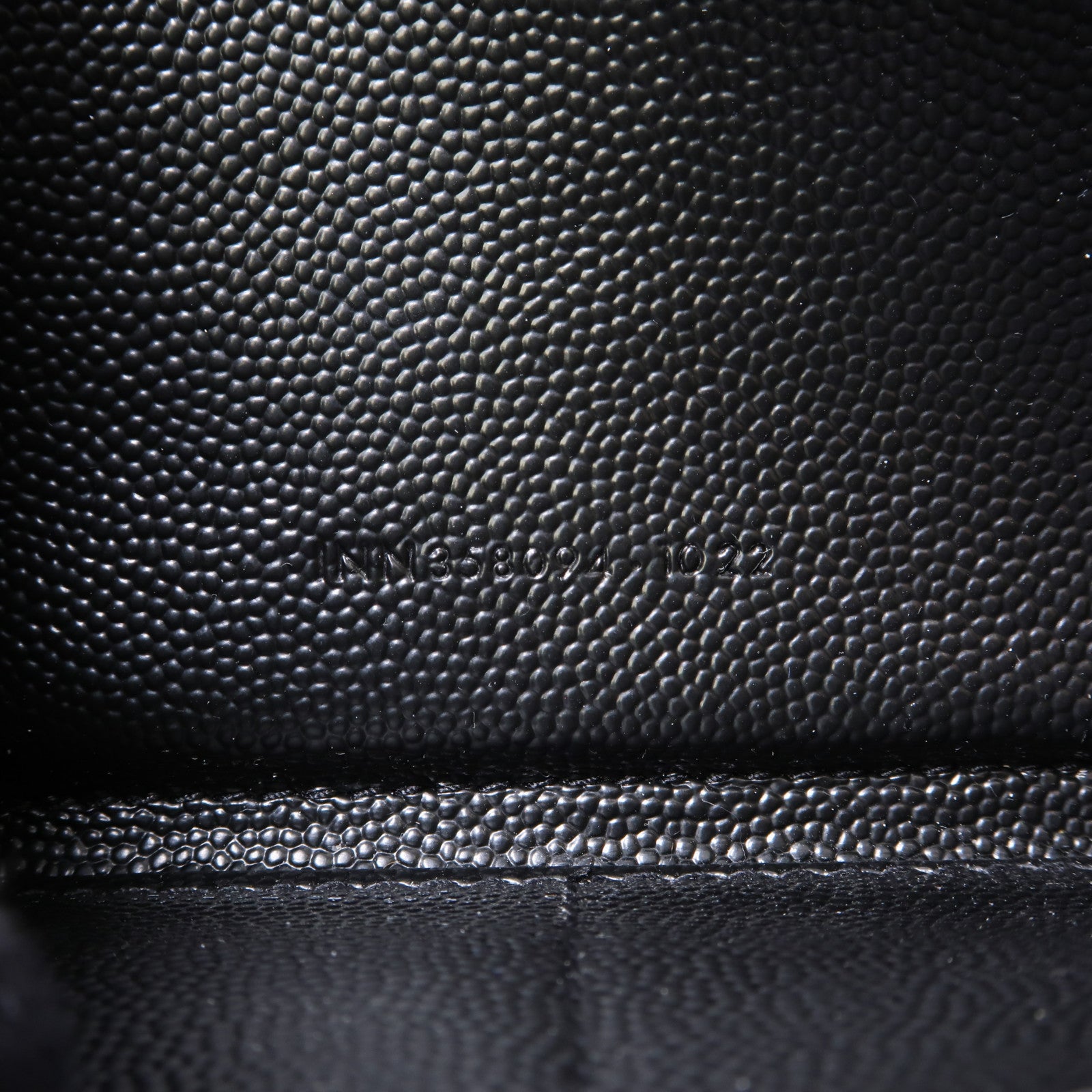 SAINT LAURENT 牛皮皮革Zipped Long Wallet金扣長錢包黑色