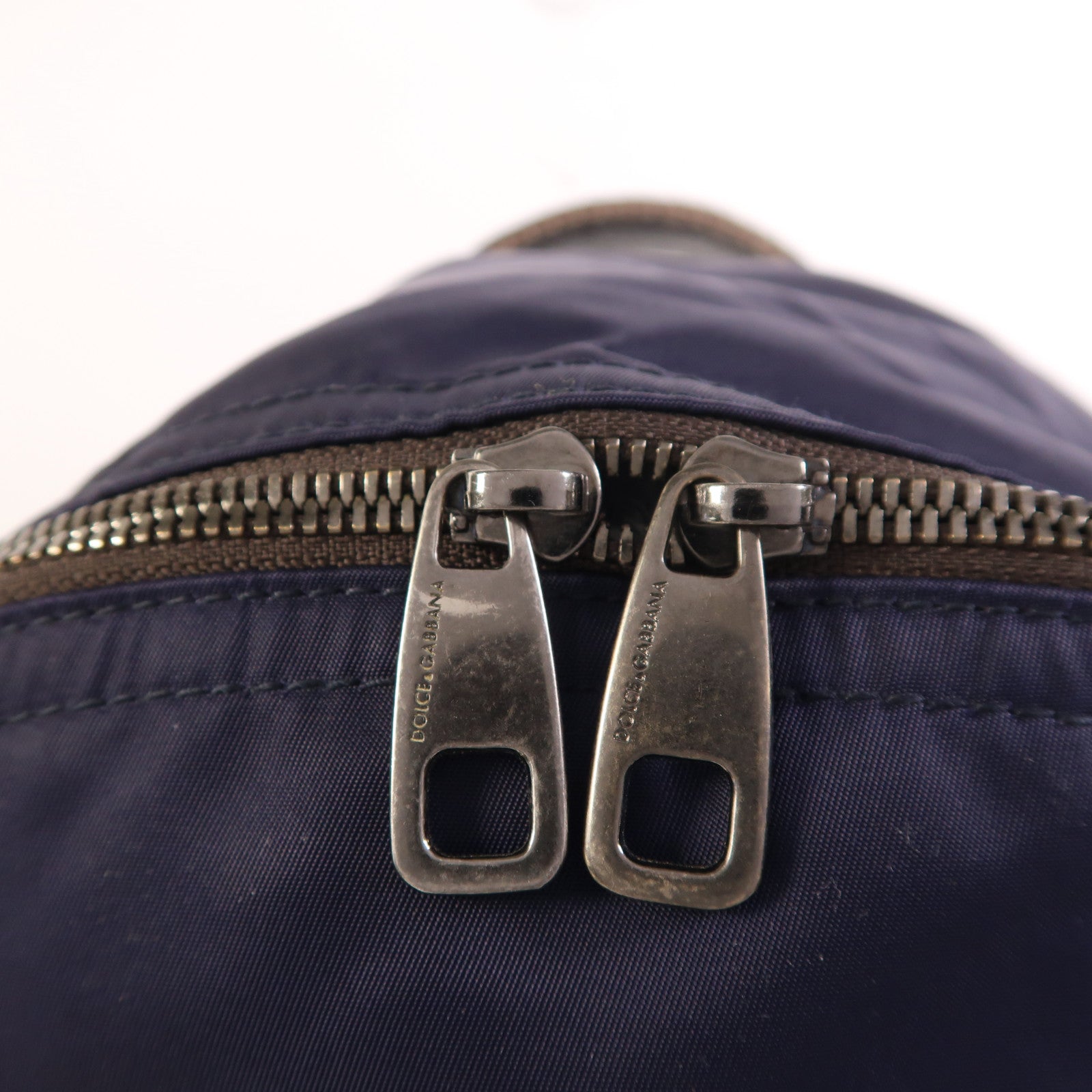 D&G 尼龍Backpack銀扣背包