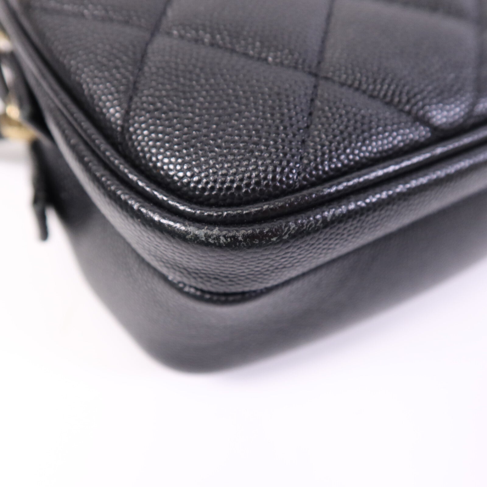 CHANEL 【激減優惠】牛皮皮革Waist Bag金扣腰包