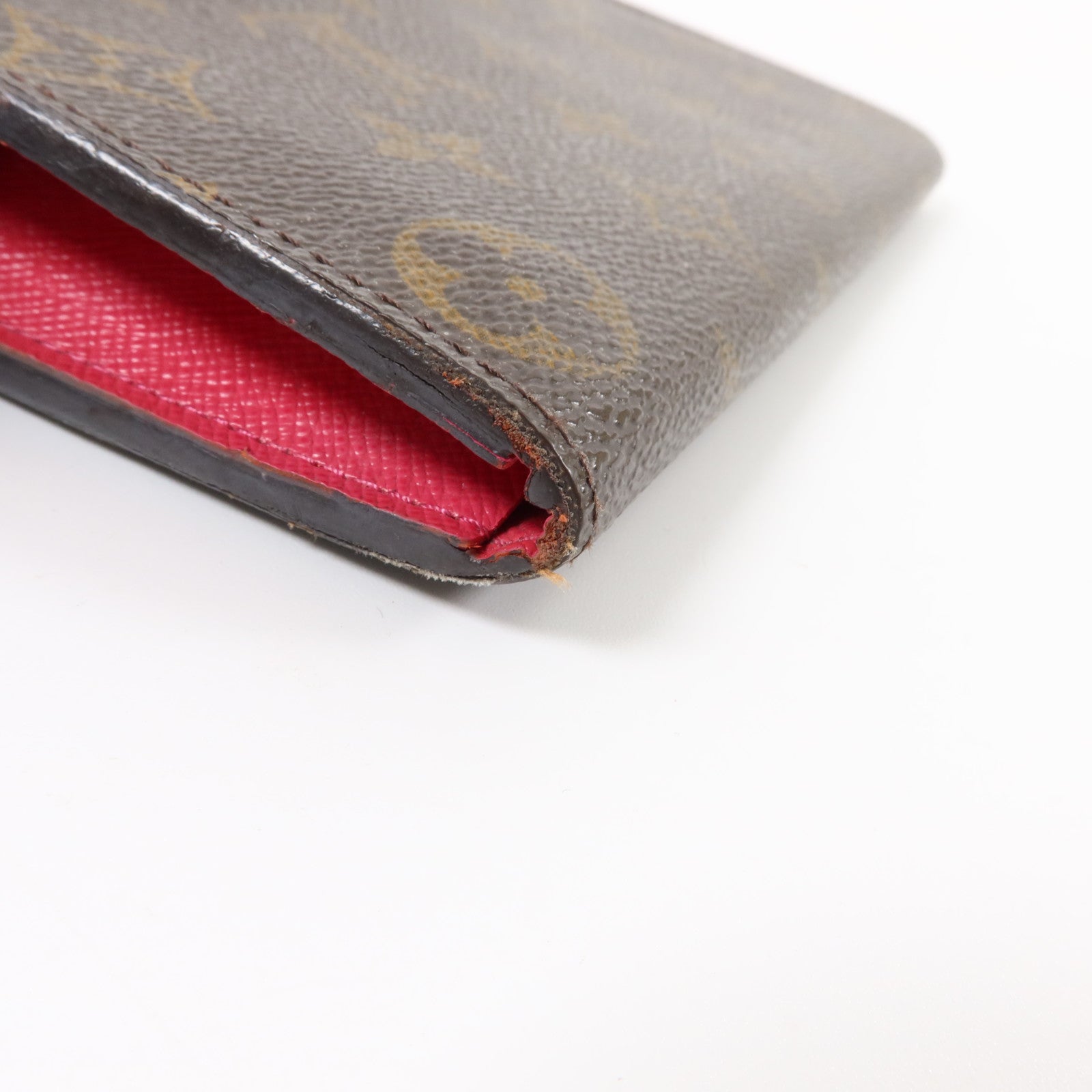LOUIS VUITTON Monogram Emilie金扣長錢包