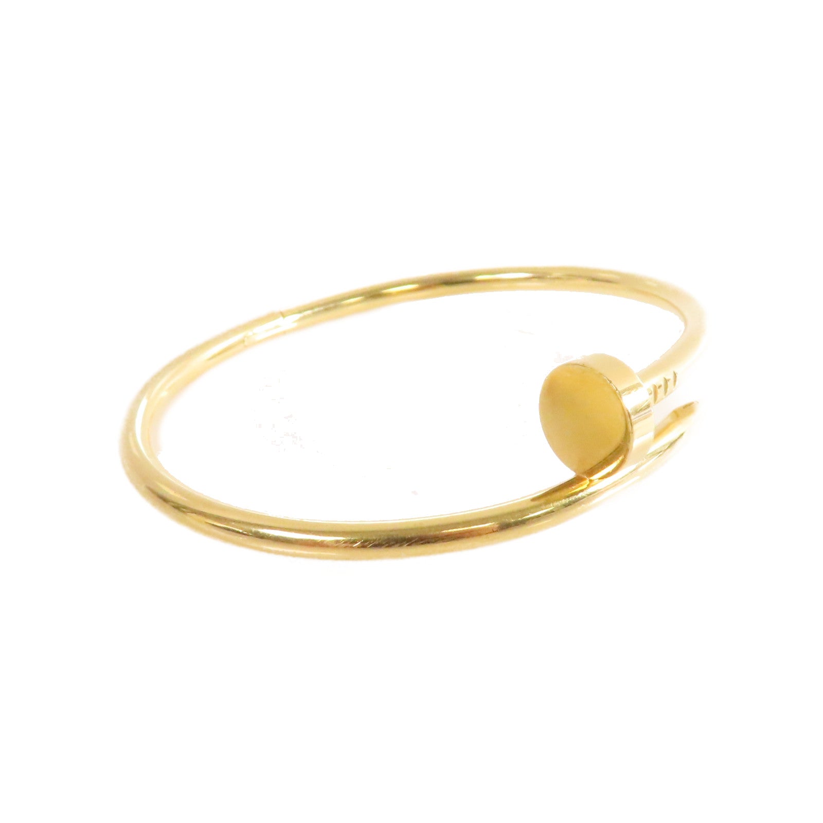 CARTIER 【激減優惠】18K 黃金Juste Un Clou Bracelet手鐲#18