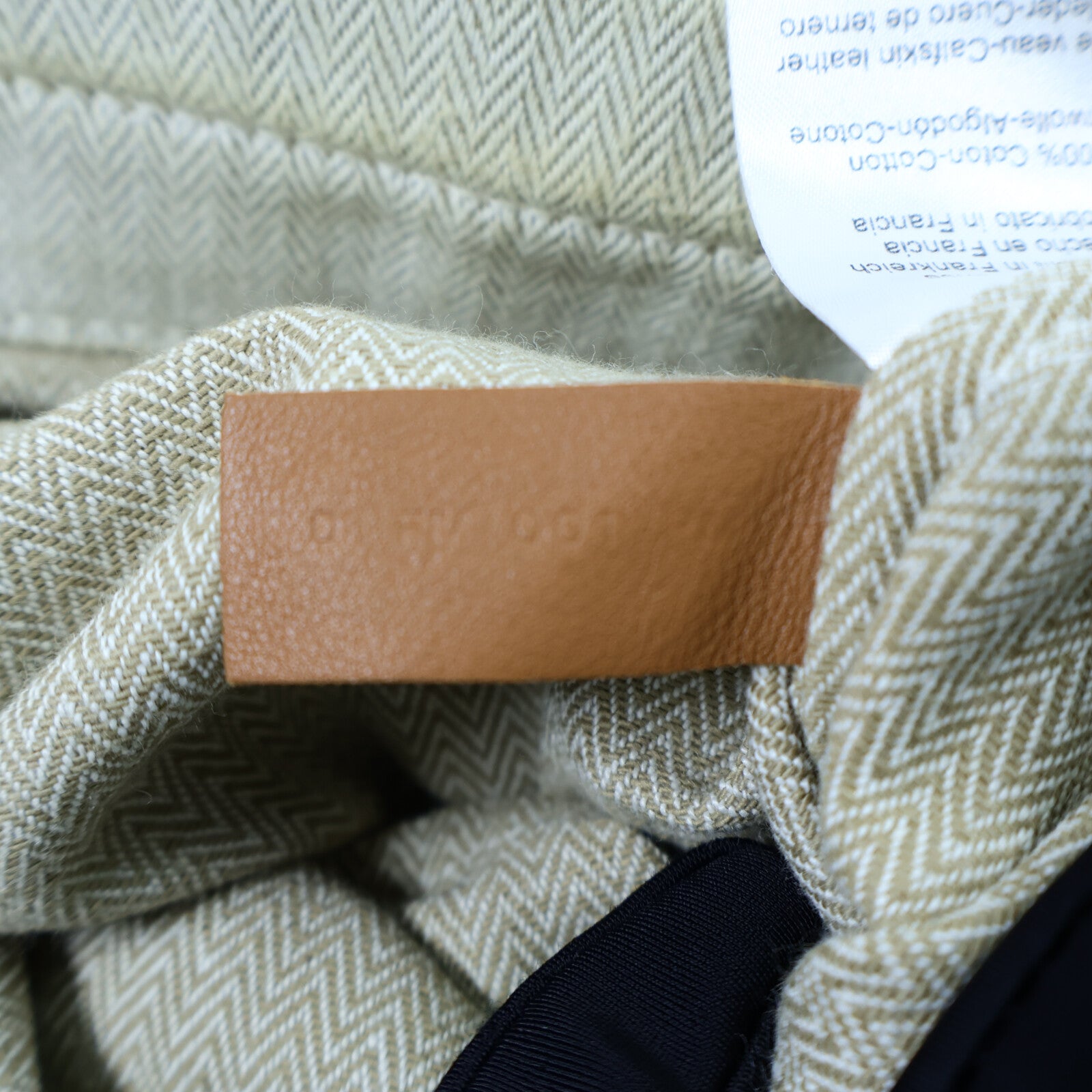 HERMES 帆布Aline PM手挽袋