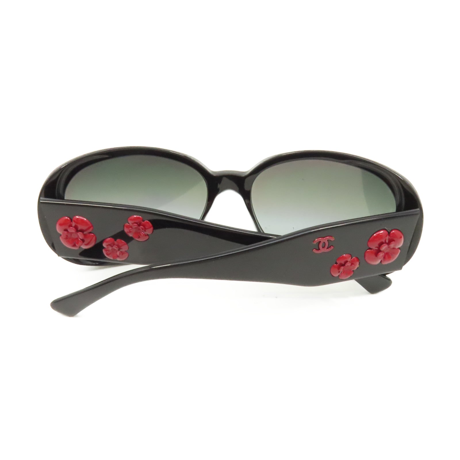 CHANEL 【激減優惠】PVC Sunglasses太陽眼鏡黑色/紅色