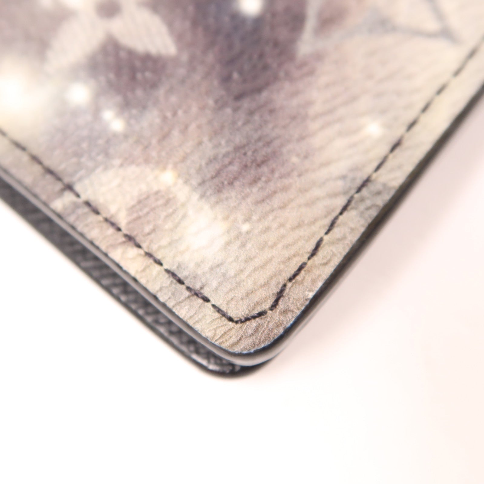 LOUIS VUITTON Monogram Card Case卡片套深灰色