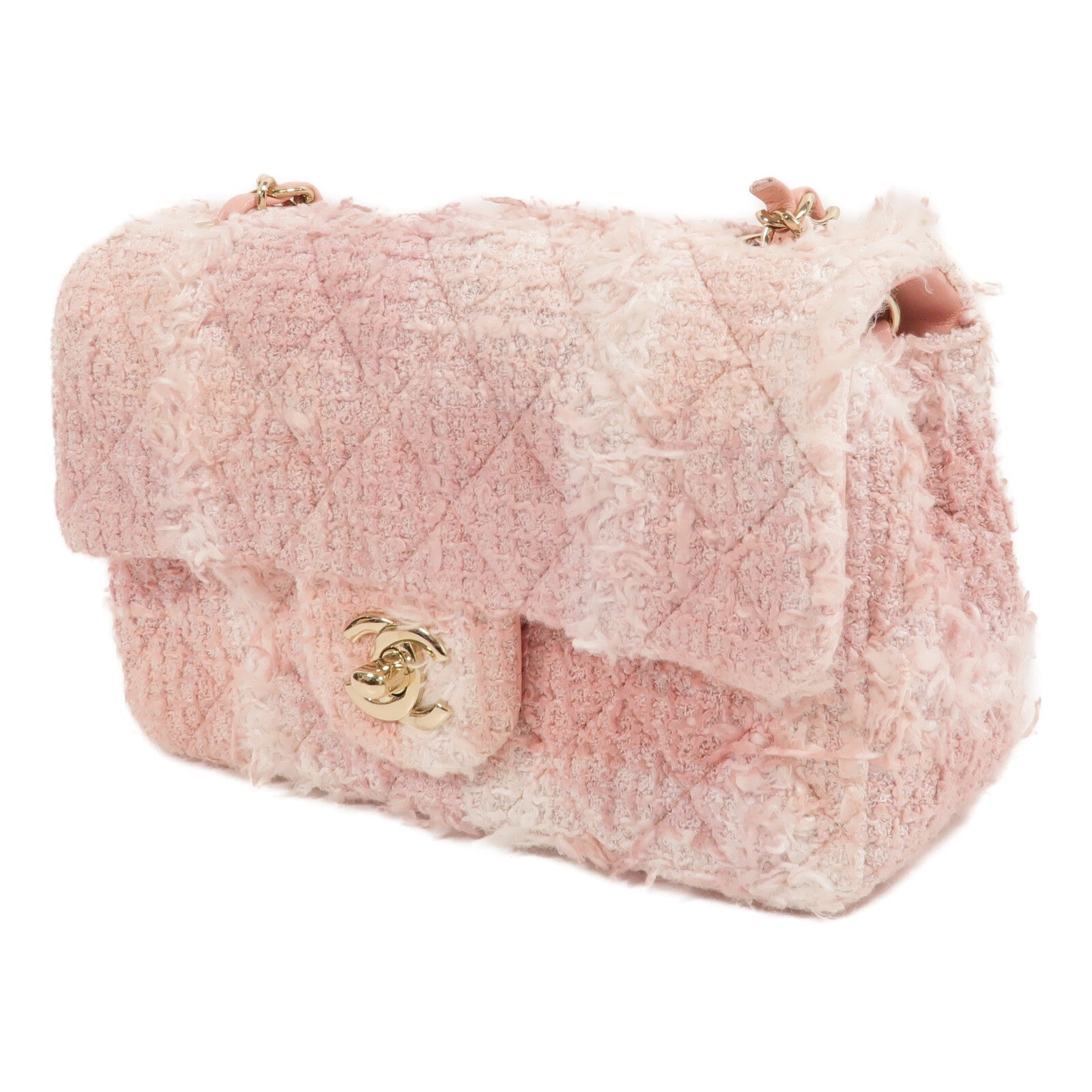 CHANEL Tweed Classic Flap Bag肩背袋