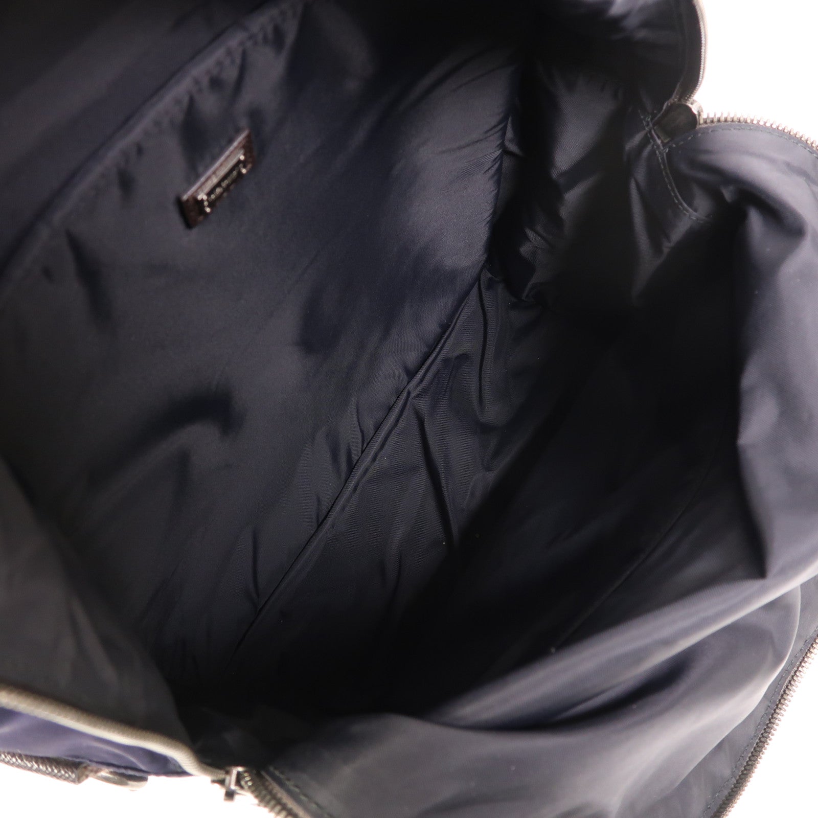 D&G 尼龍Backpack銀扣背包