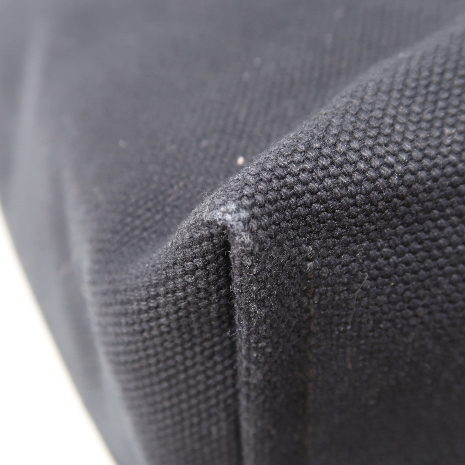 HERMES 帆布Etriviere Pocket 27銀扣肩背袋黑色