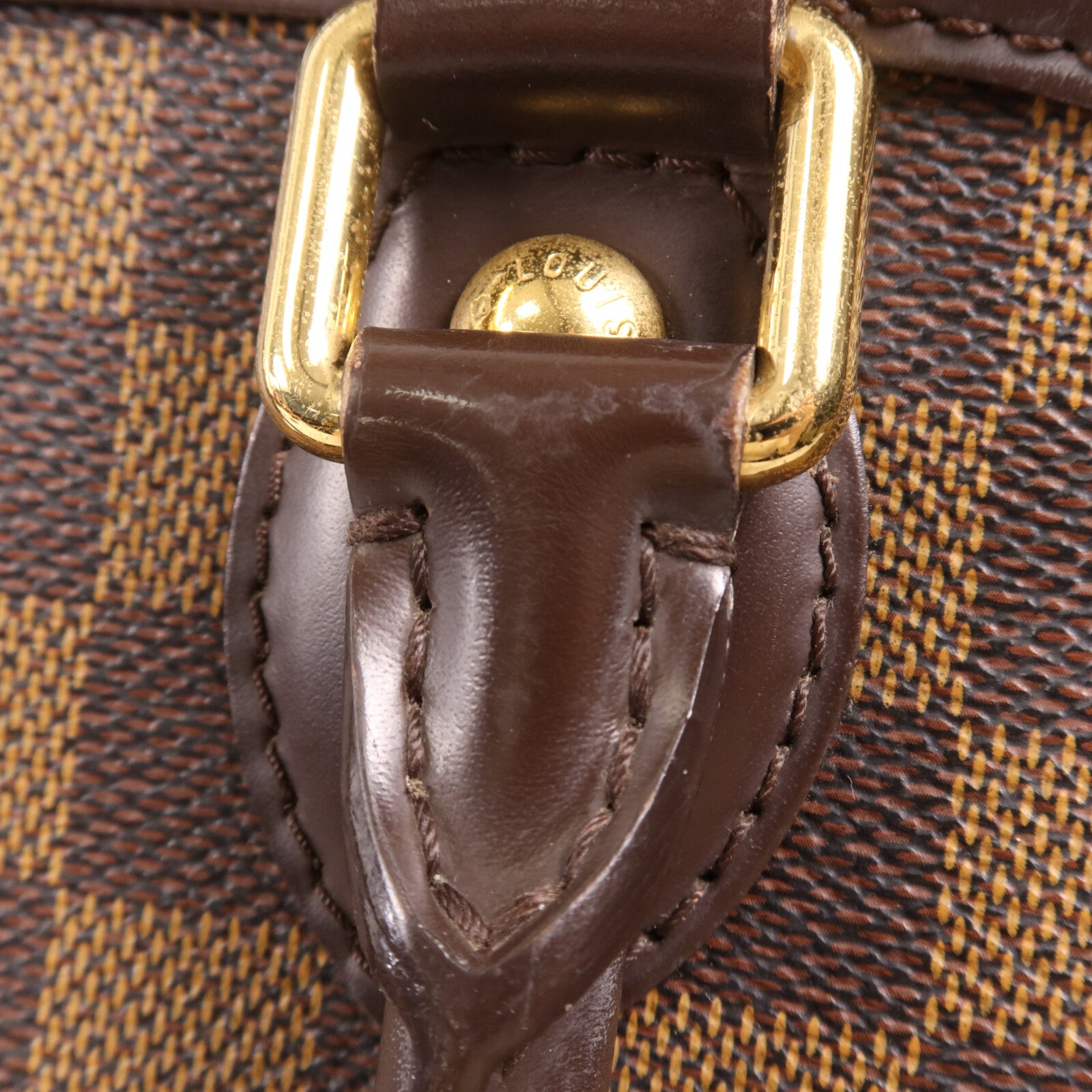 LOUIS VUITTON 【激減優惠】Damier Trevi PM金扣手挽肩背兩用袋