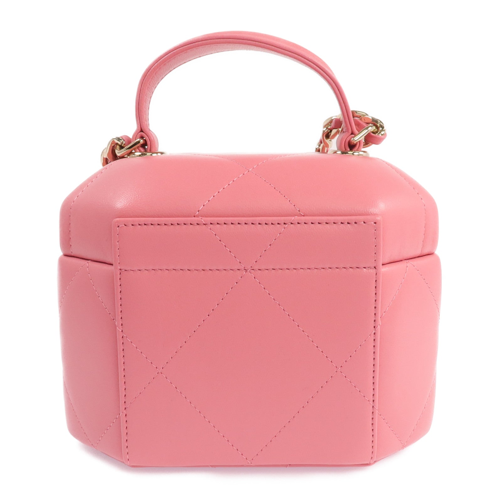 CHANEL 羊皮皮革Chain Shoulder Bag金扣鏈帶肩背袋